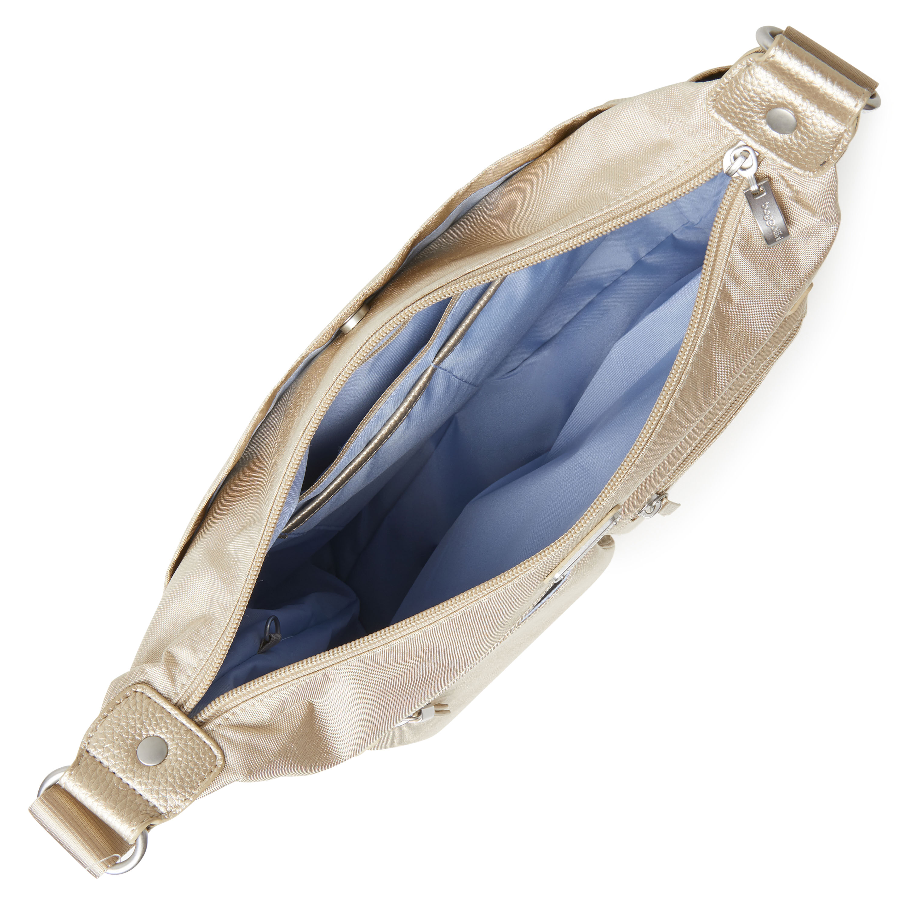 Anywhere Large Hobo Tote With RFID Phone Wristlet