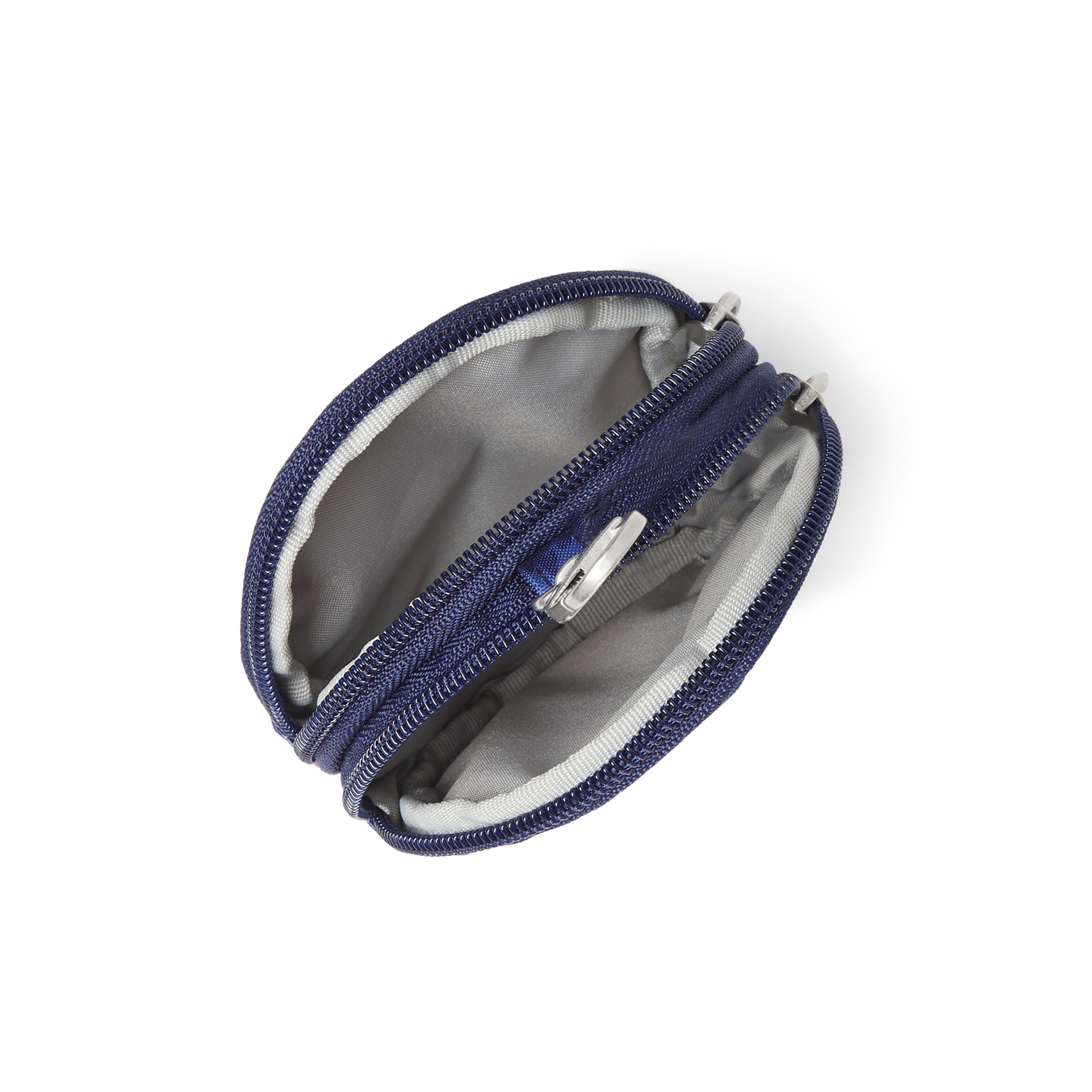 Round Double Zip Pouch