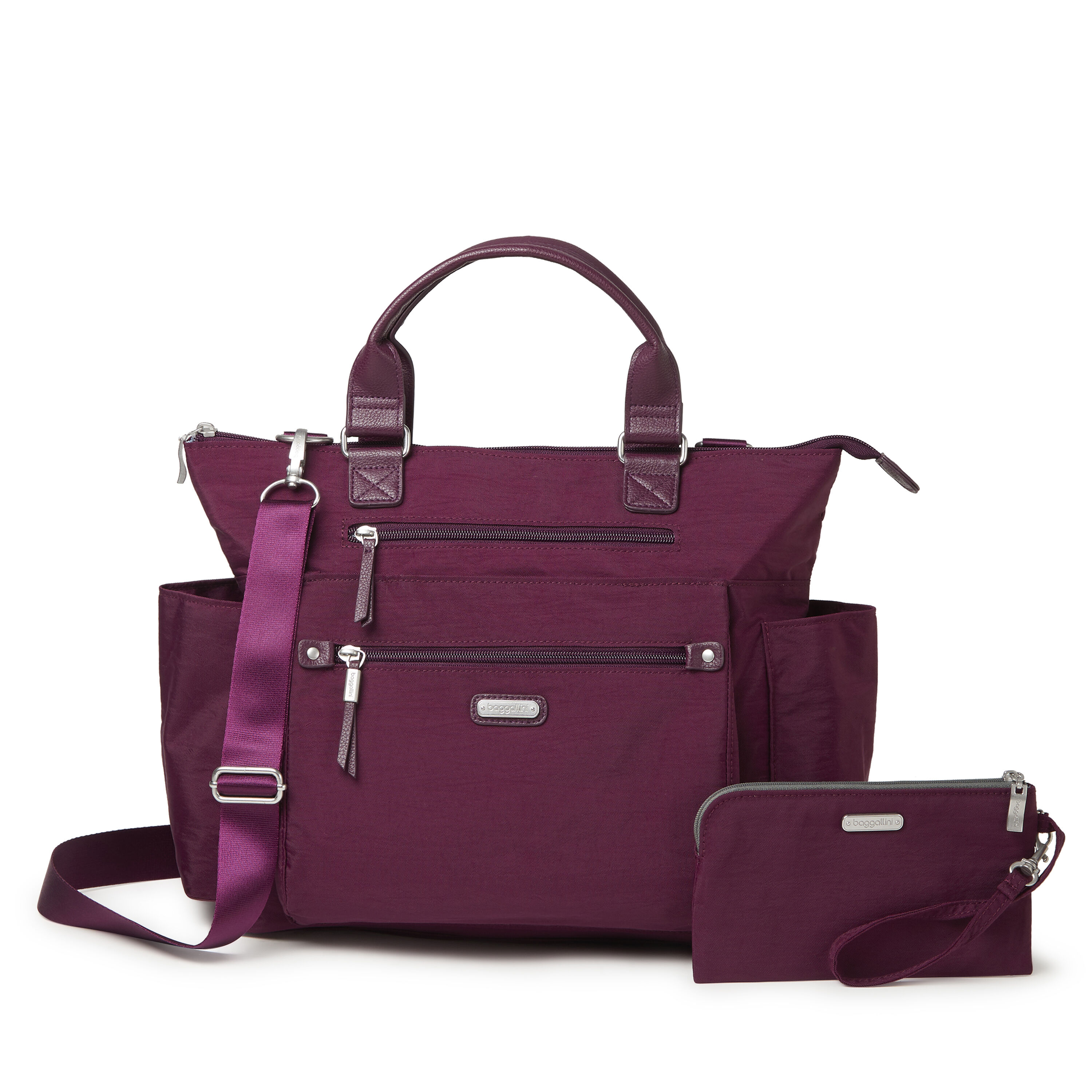 3-In-1 Convertible Backpack With RFID Phone Wristlet