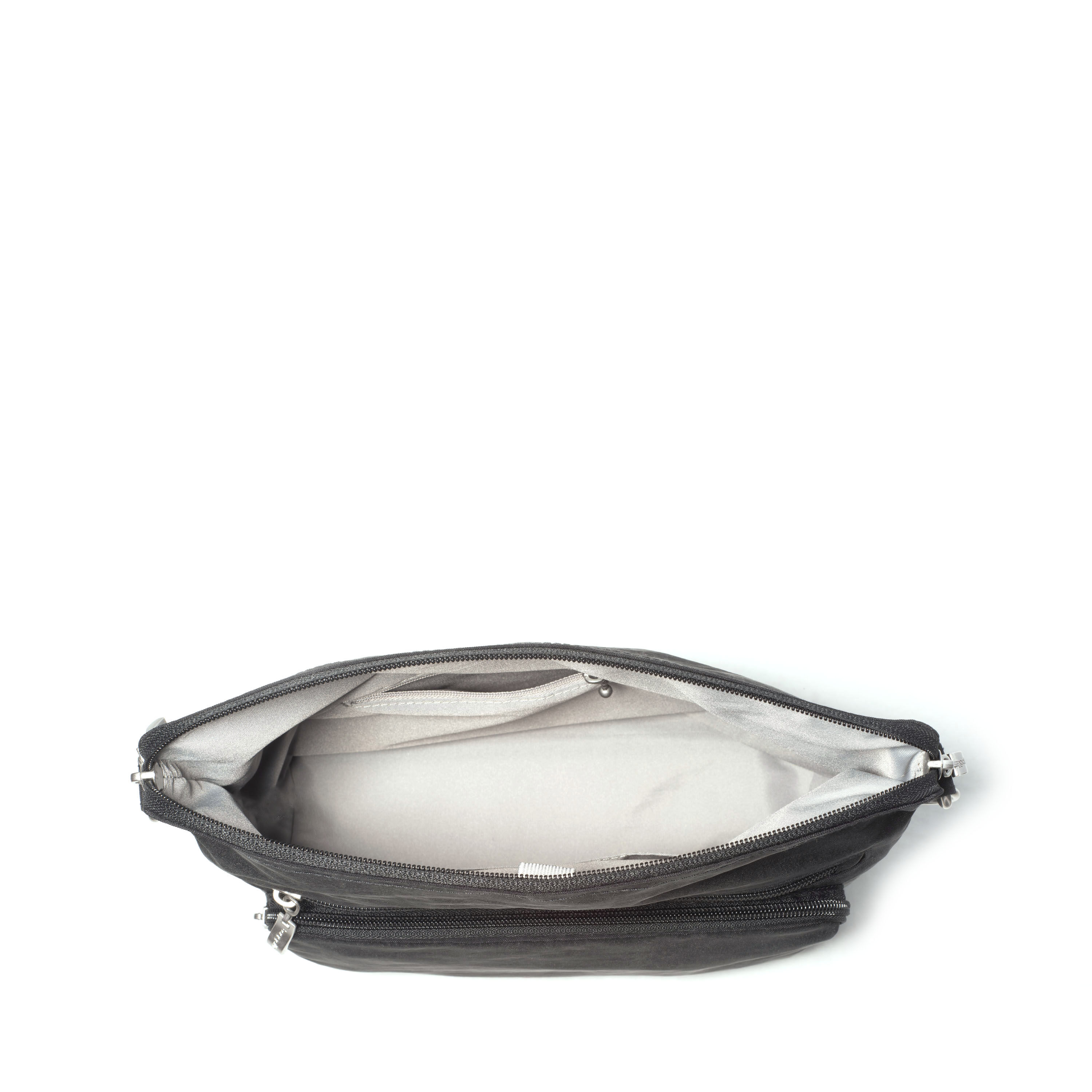 【EMIS】JERSEY FOLDING CROSSBODY BAG-GRAY JERSEY FOLDING CROSSBODY BAG-GRAY - EMIS