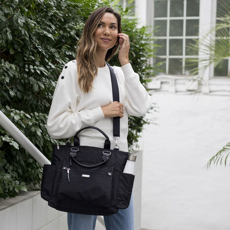 Baggallini convertible nylon tote Outlet
