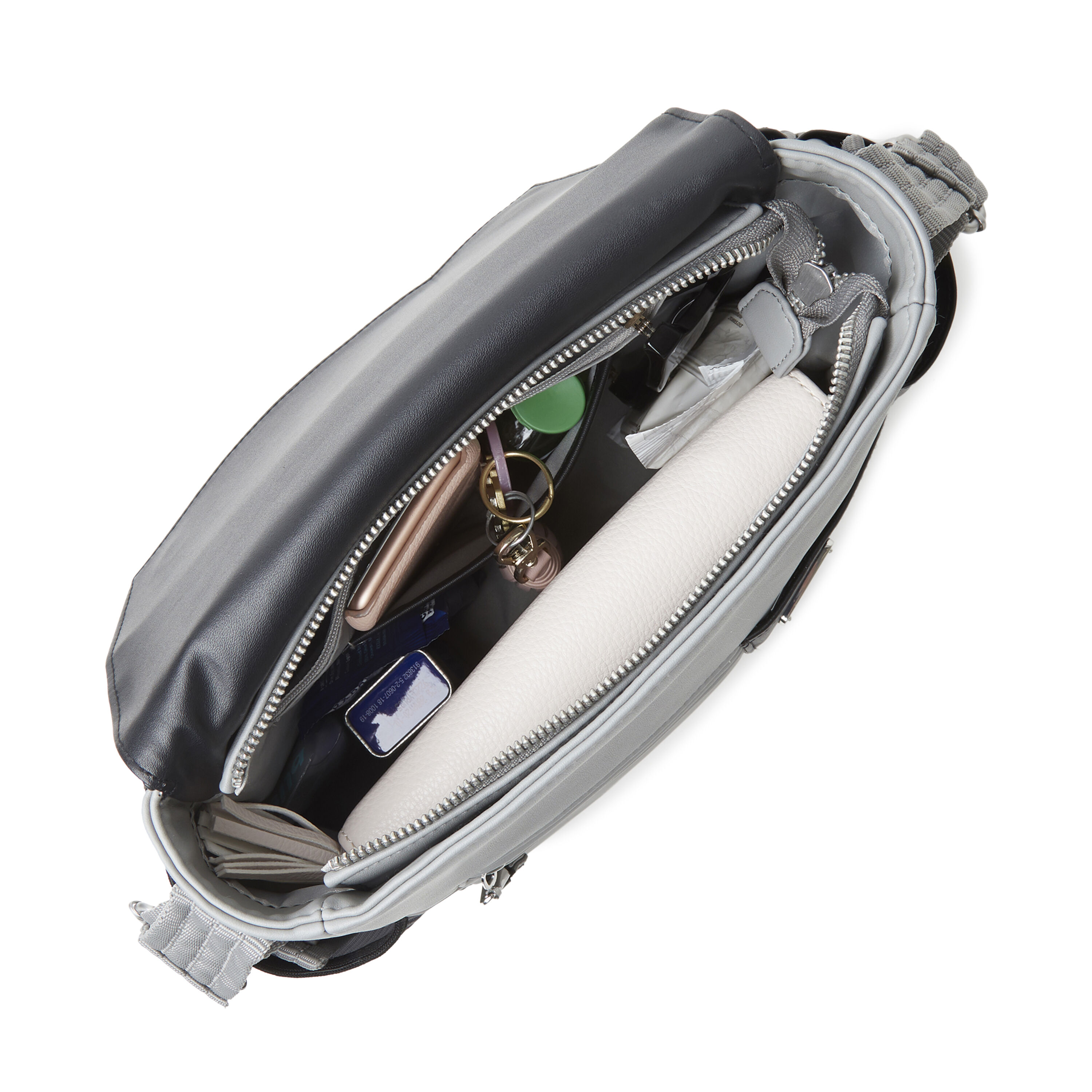 Geometric Flap Crossbody