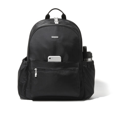 bg by baggallini skedaddle laptop backpack Essential - 16x12 Inch Travel Backpack with 16" Laptop Sleeve A padded sleeve protects your laptop Baggallini Modern Convertible Travel Backpack