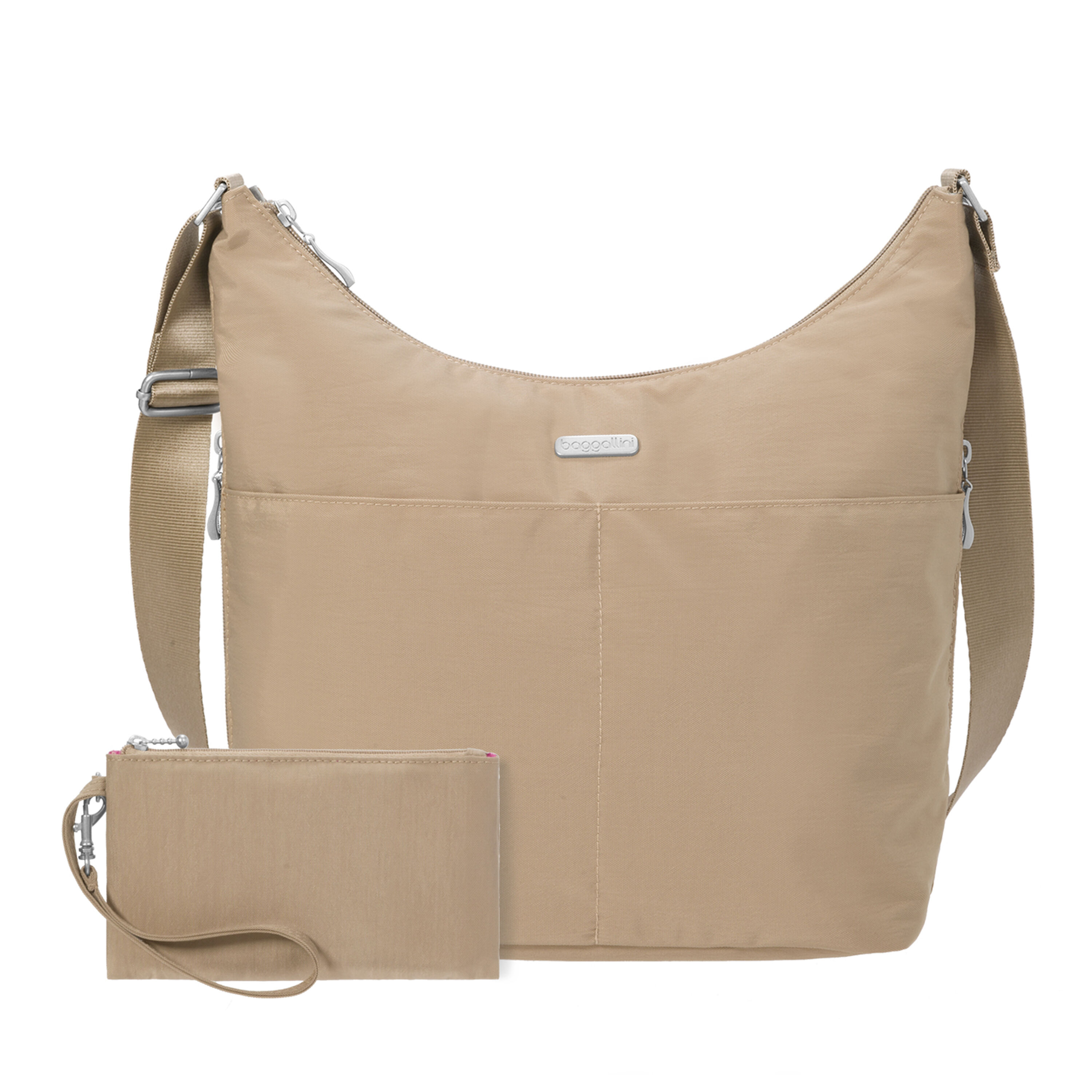 Hobo Crossbody With RFID Wristlet