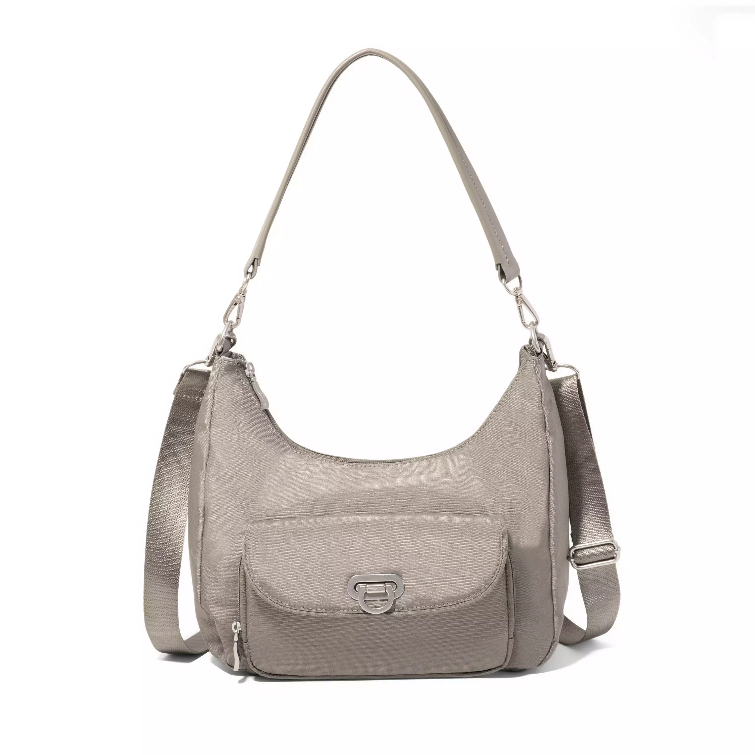 Coastal Flip Lock Half Moon Bag