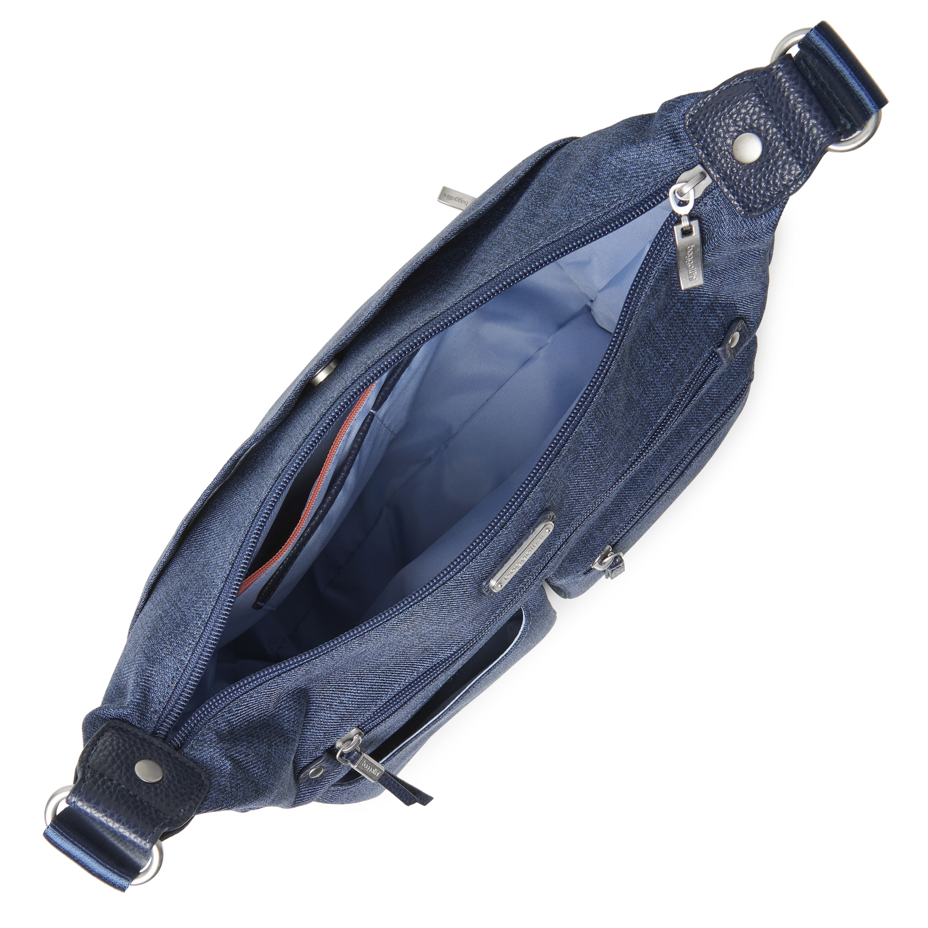 Anywhere Large Hobo Tote With RFID Phone Wristlet