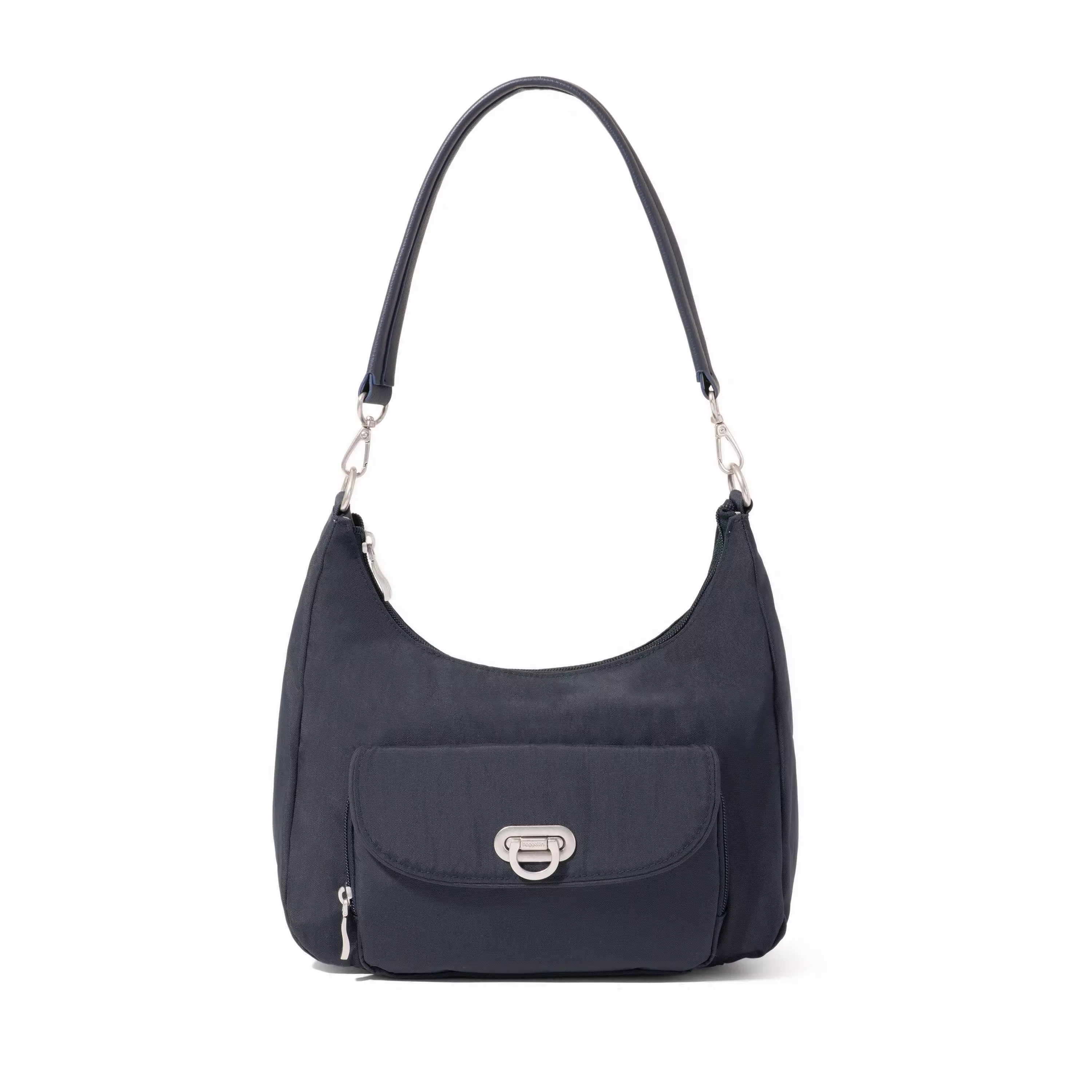 Coastal Flip Lock Half Moon Bag