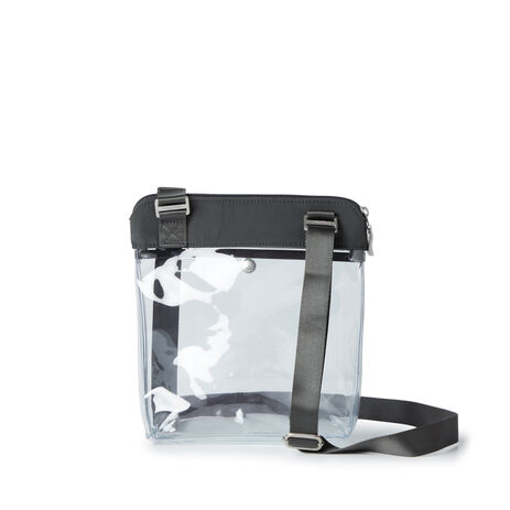 Large Clear Crossbody Bag Upcycled Webbed GG PREORDER