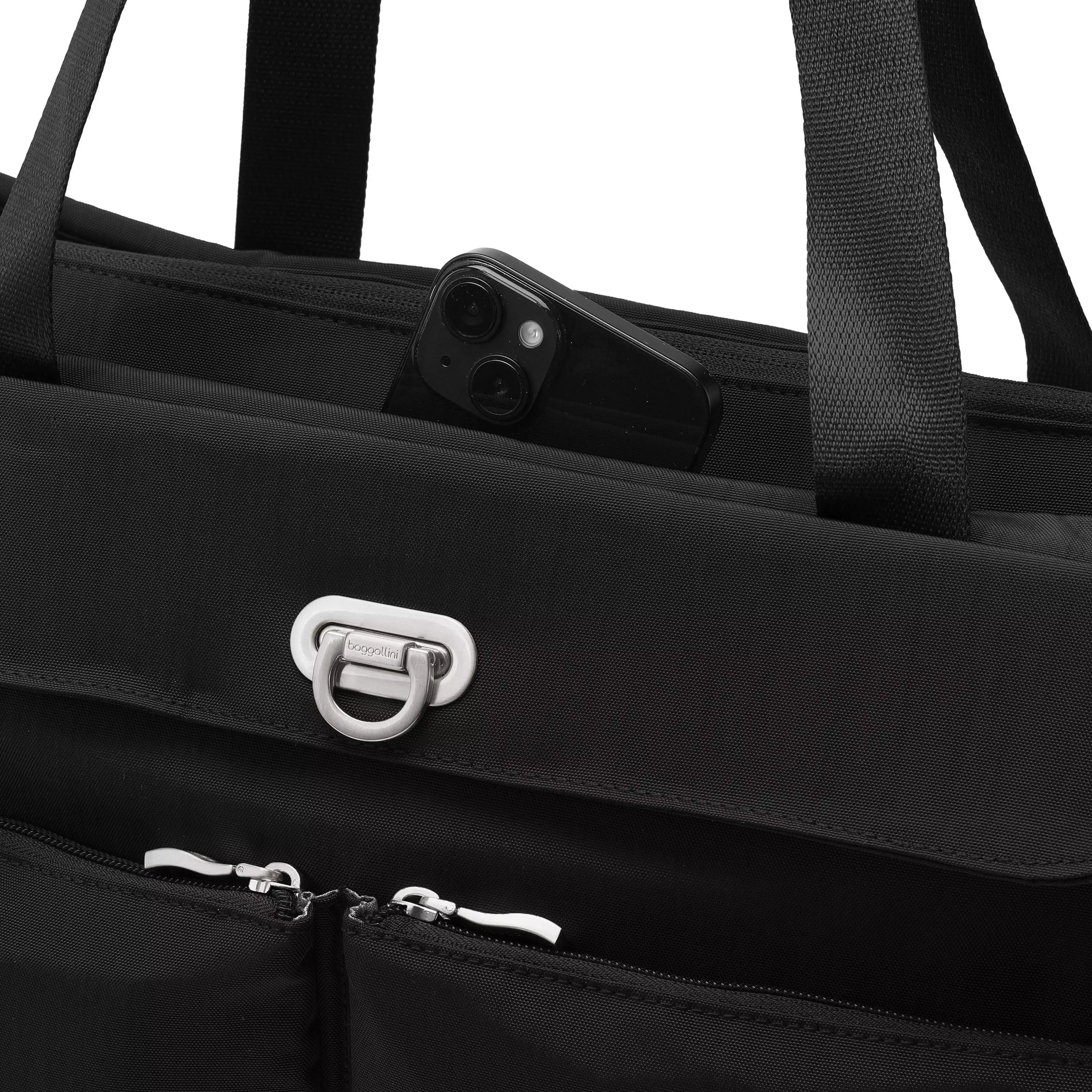 Coastal Flip Lock Tote