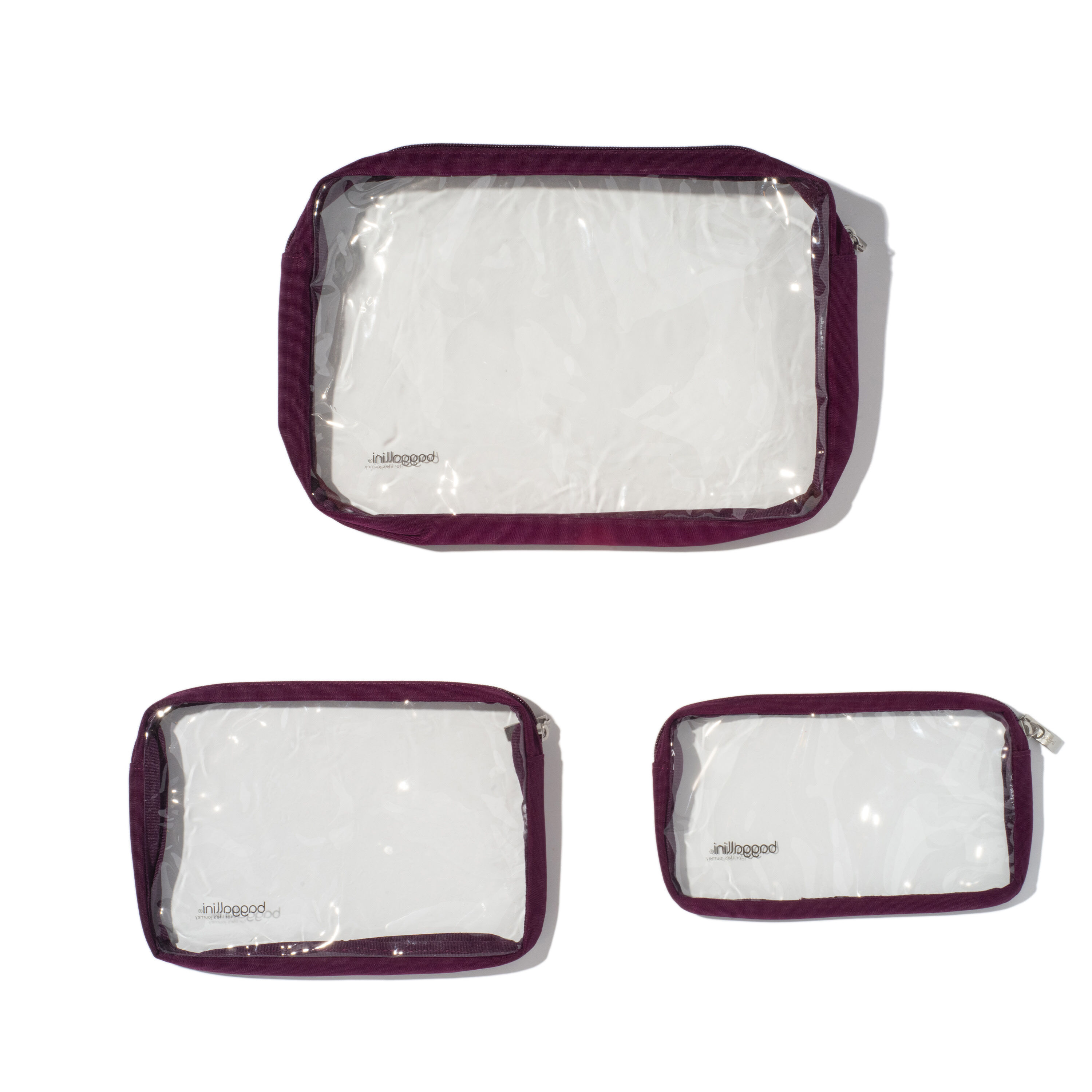 Clear Travel Pouches