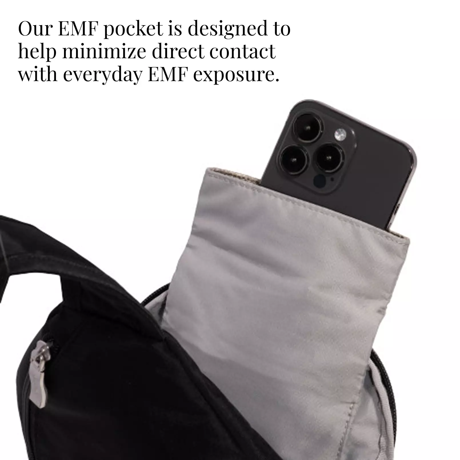 EMF Blocking Pocket - Modern Everywhere Sling