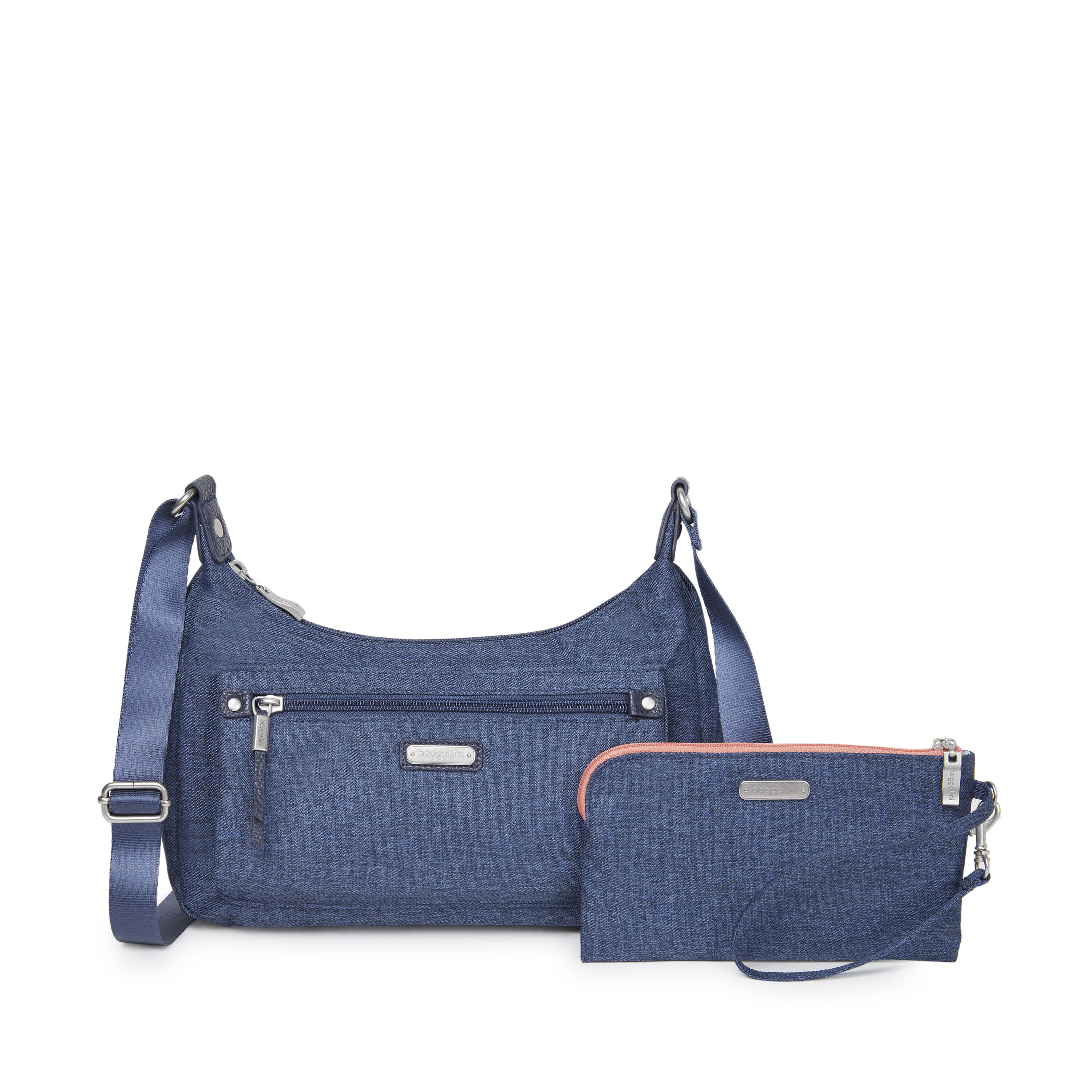 Out And About Bagg With RFID Phone Wristlet