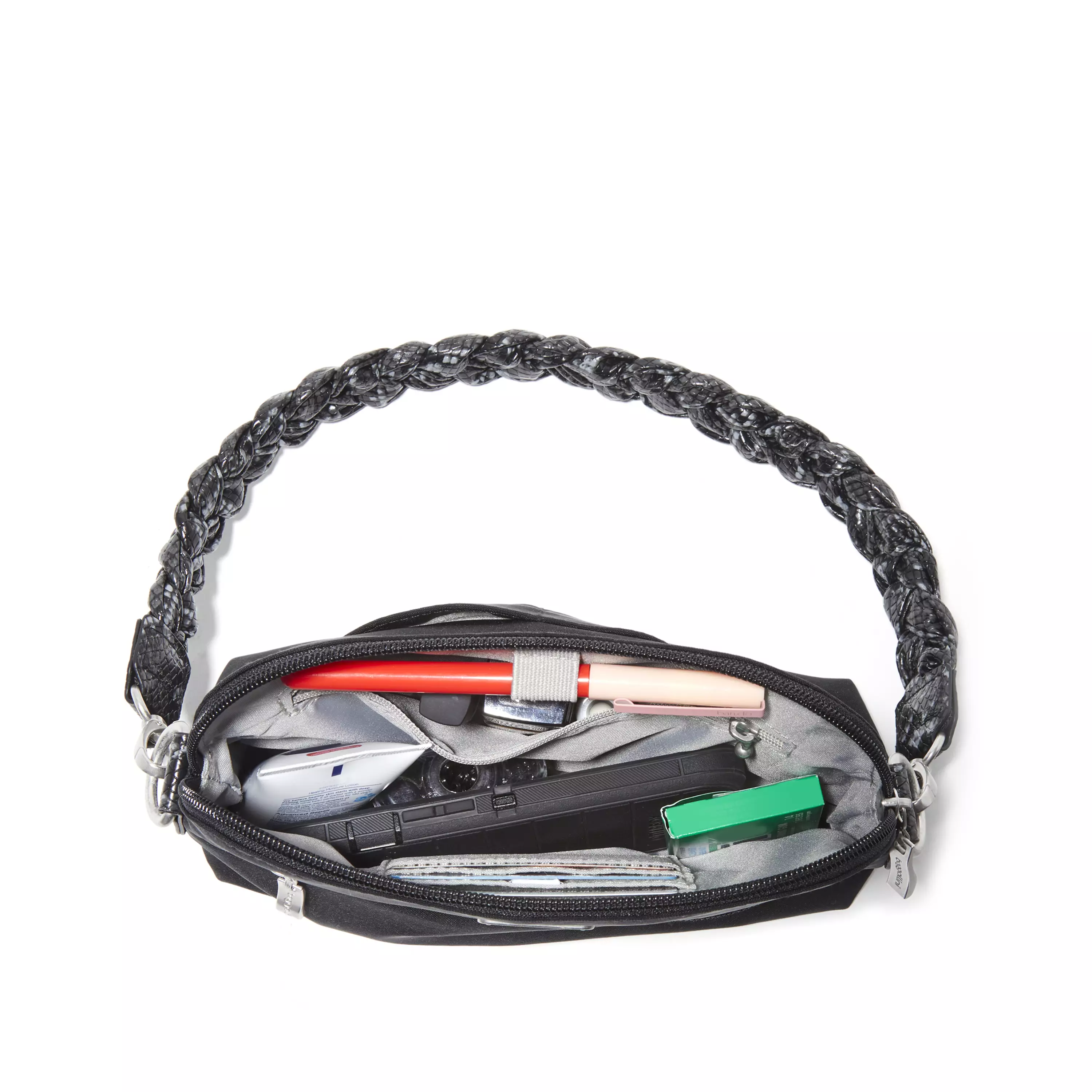 Dome Crossbody With Braided Strap