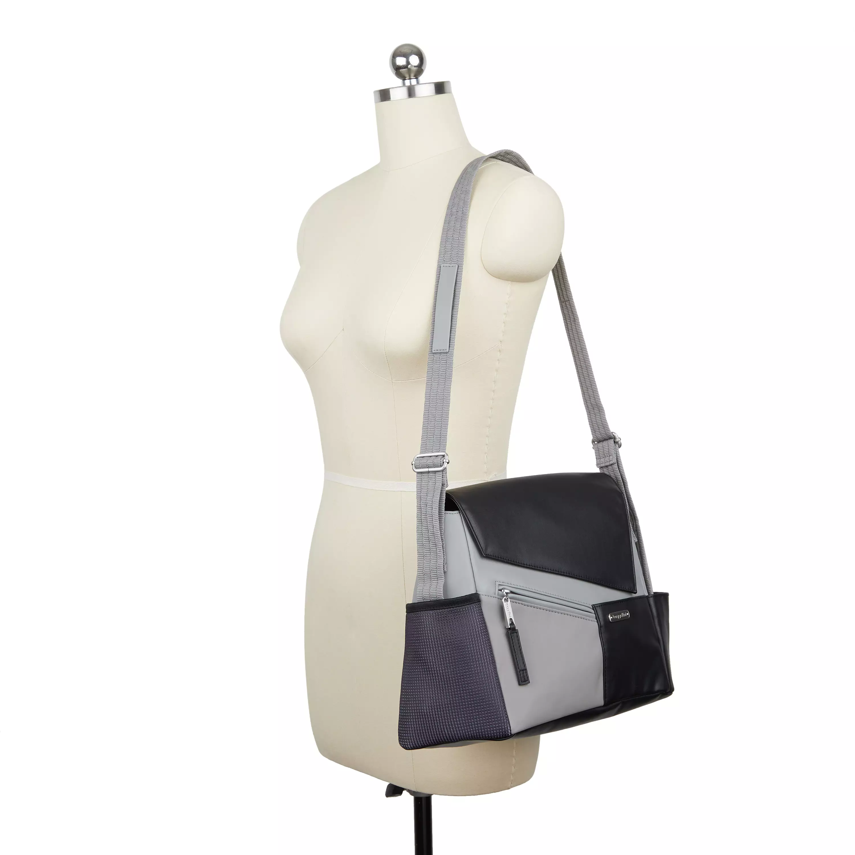 Geometric Flap Crossbody