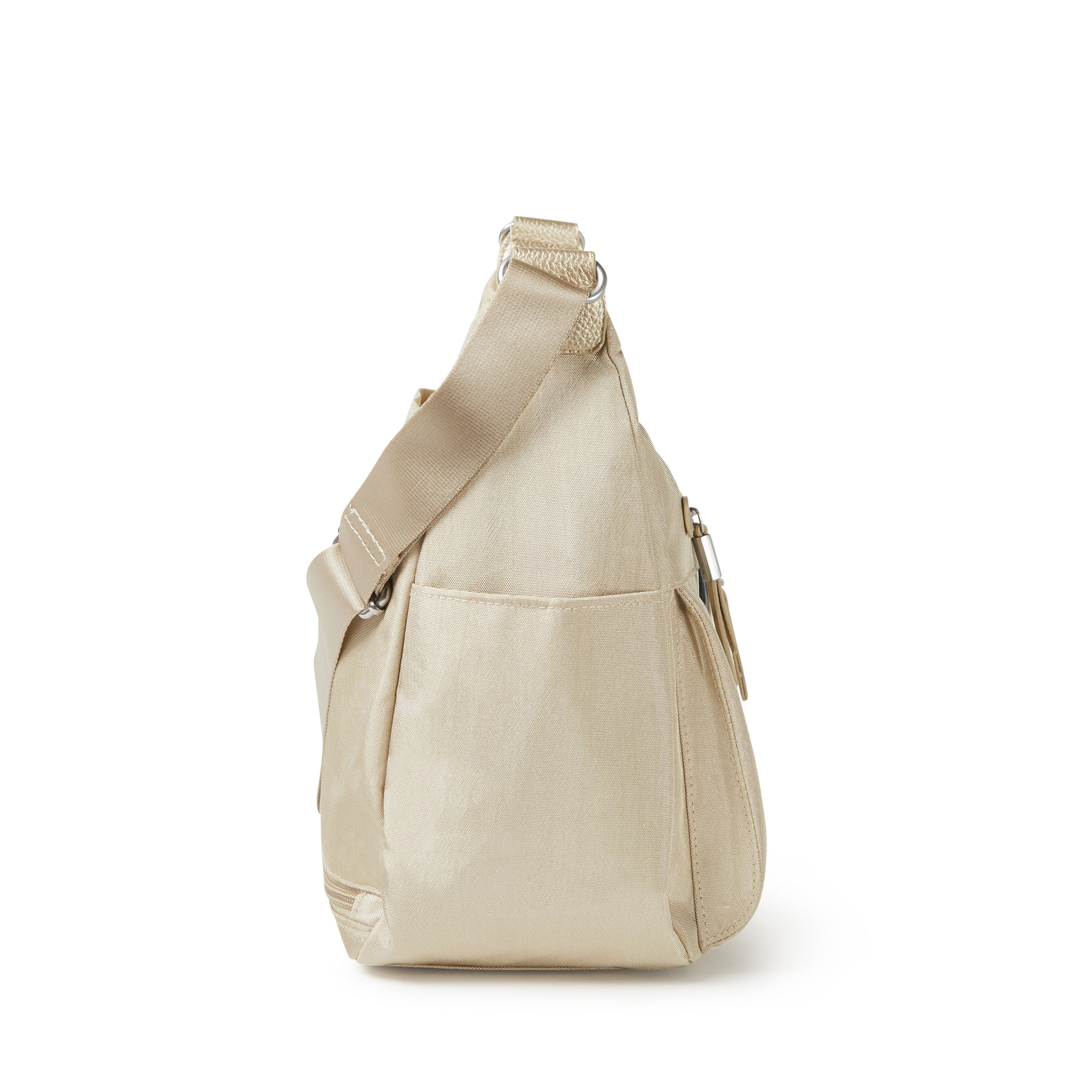 Anywhere Large Hobo Tote With RFID Phone Wristlet