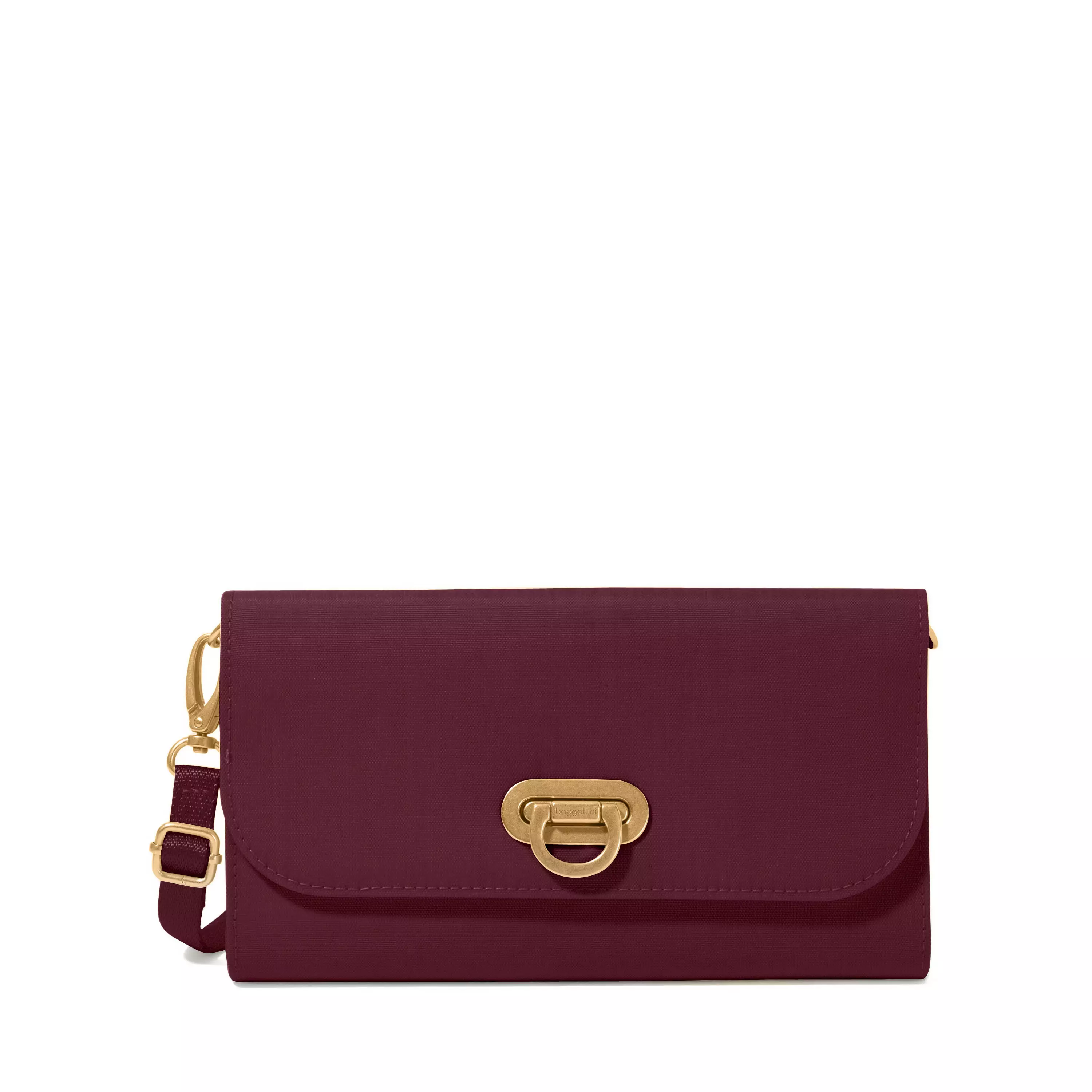 Coastal Flip Lock RFID Phone Wallet Crossbody