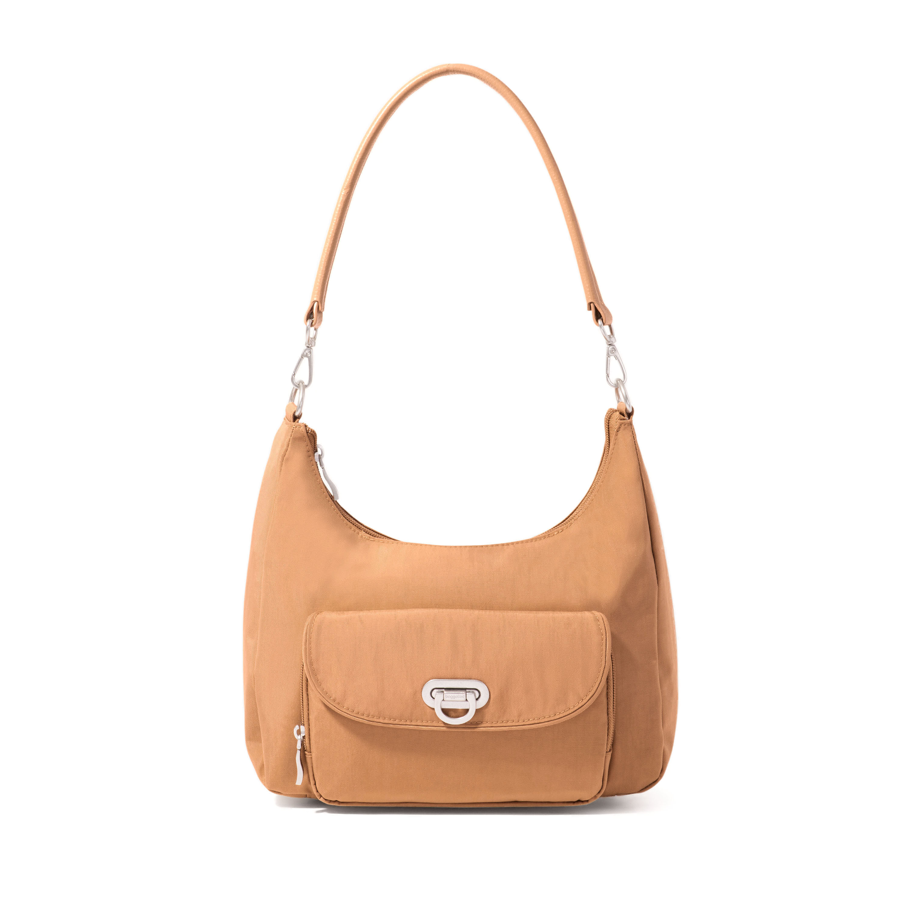 Coastal Flip Lock Half Moon Bag