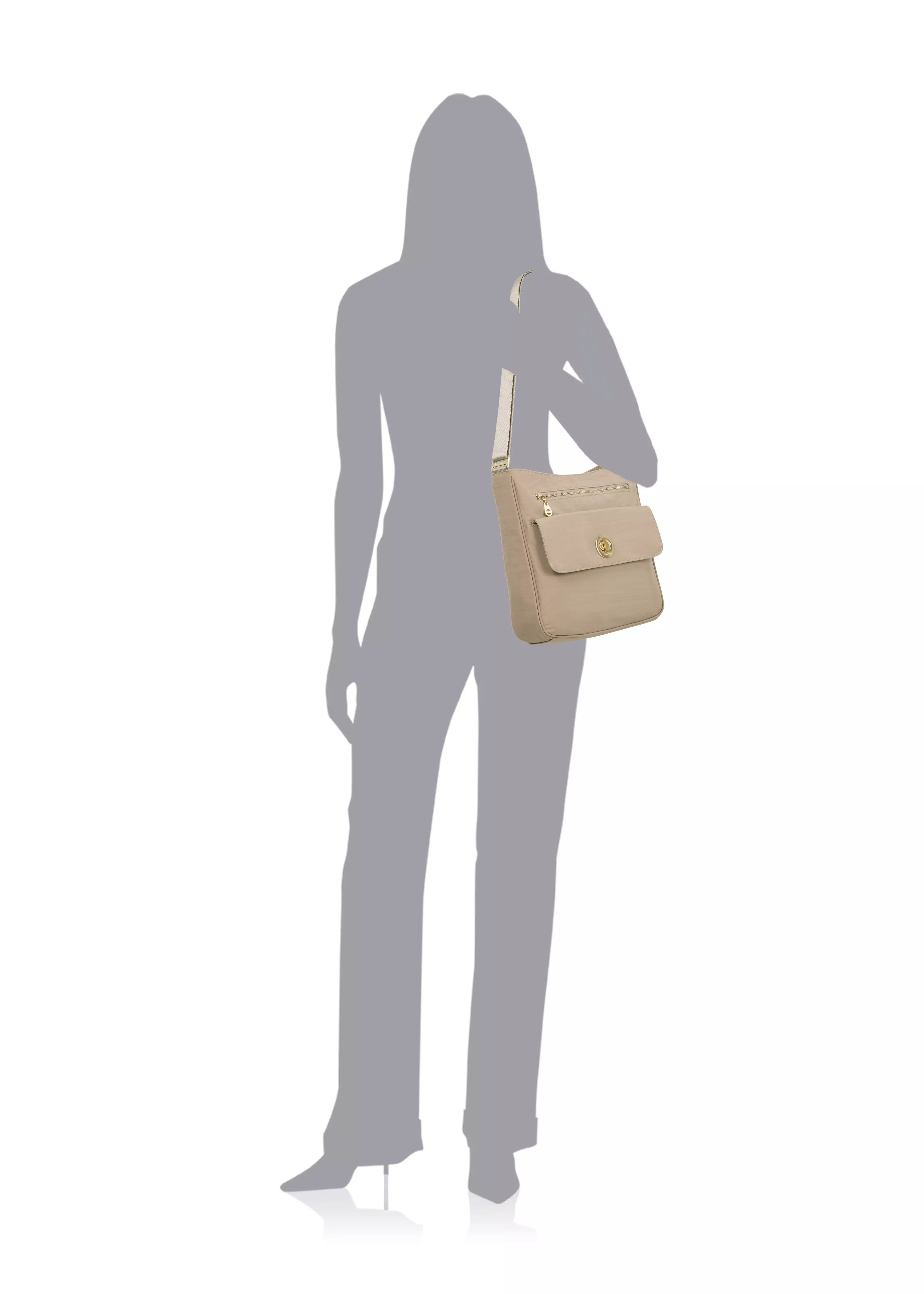 Antalya Top Zip Flap Crossbody Bag