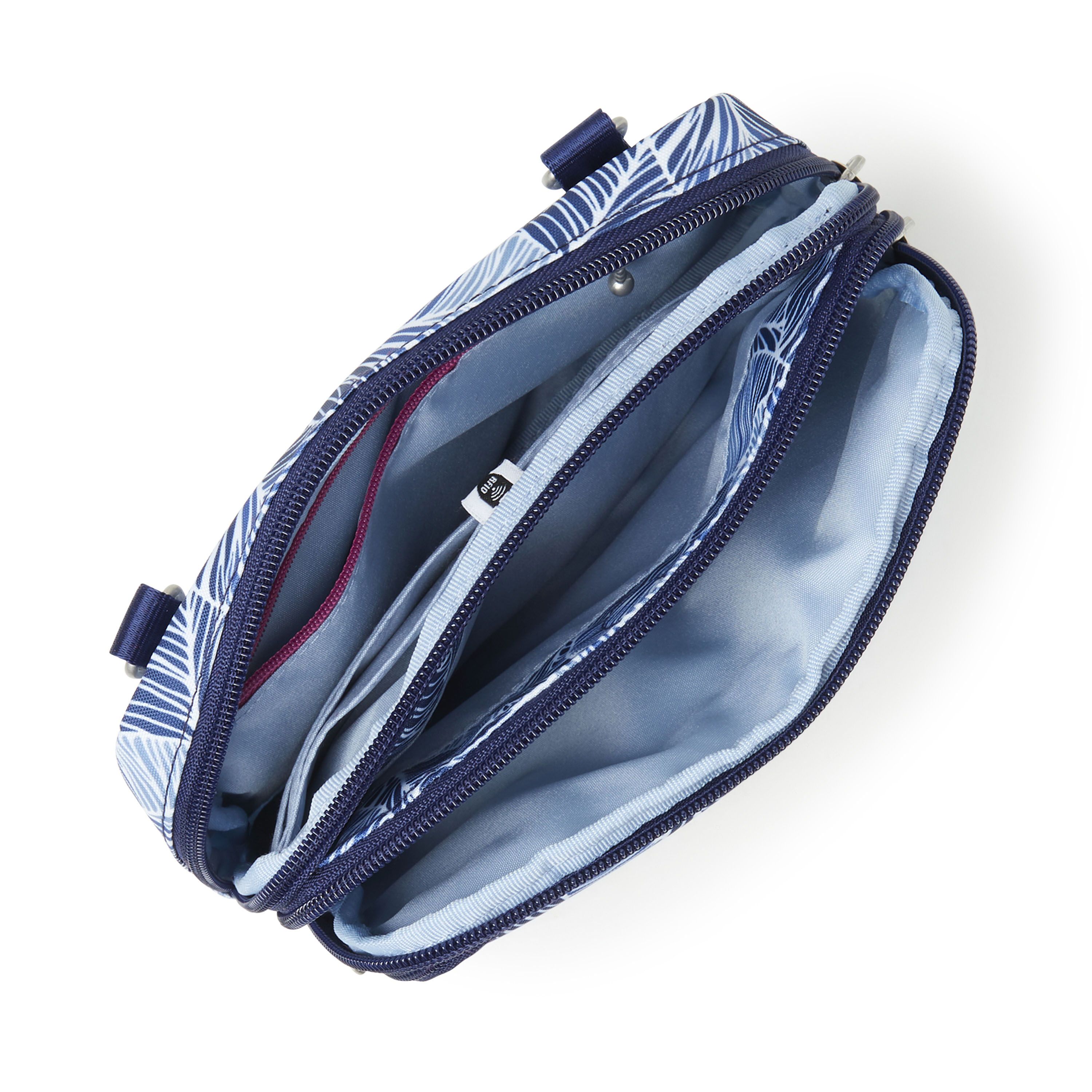 Time Zone RFID Crossbody Bag