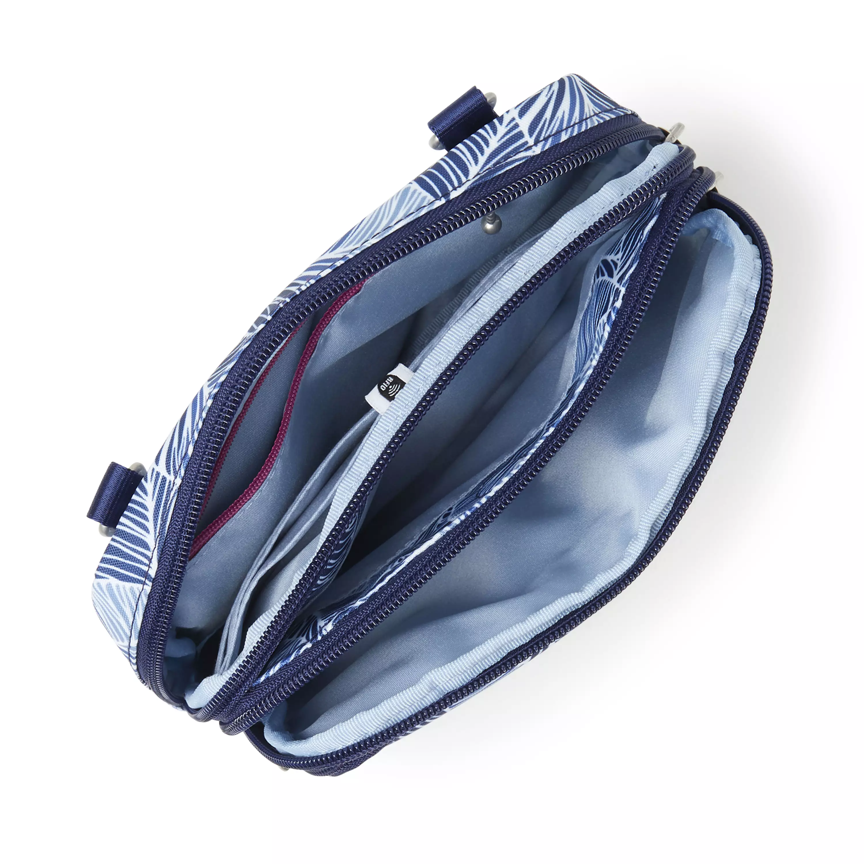 Time Zone RFID Crossbody Bag