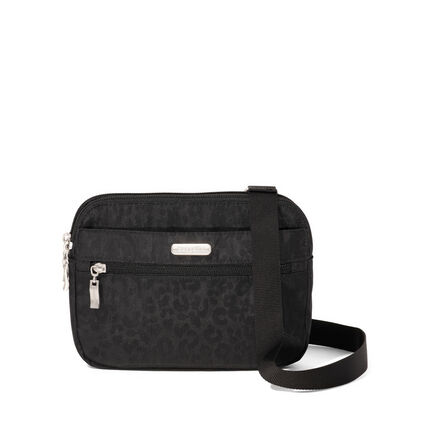 Double Zip Medium Crossbody