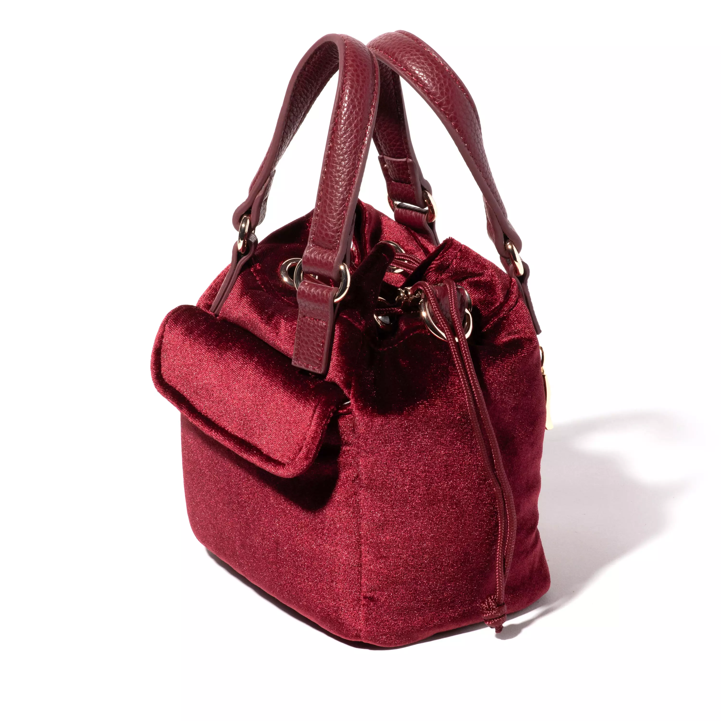 Drawstring Nano Crossbody