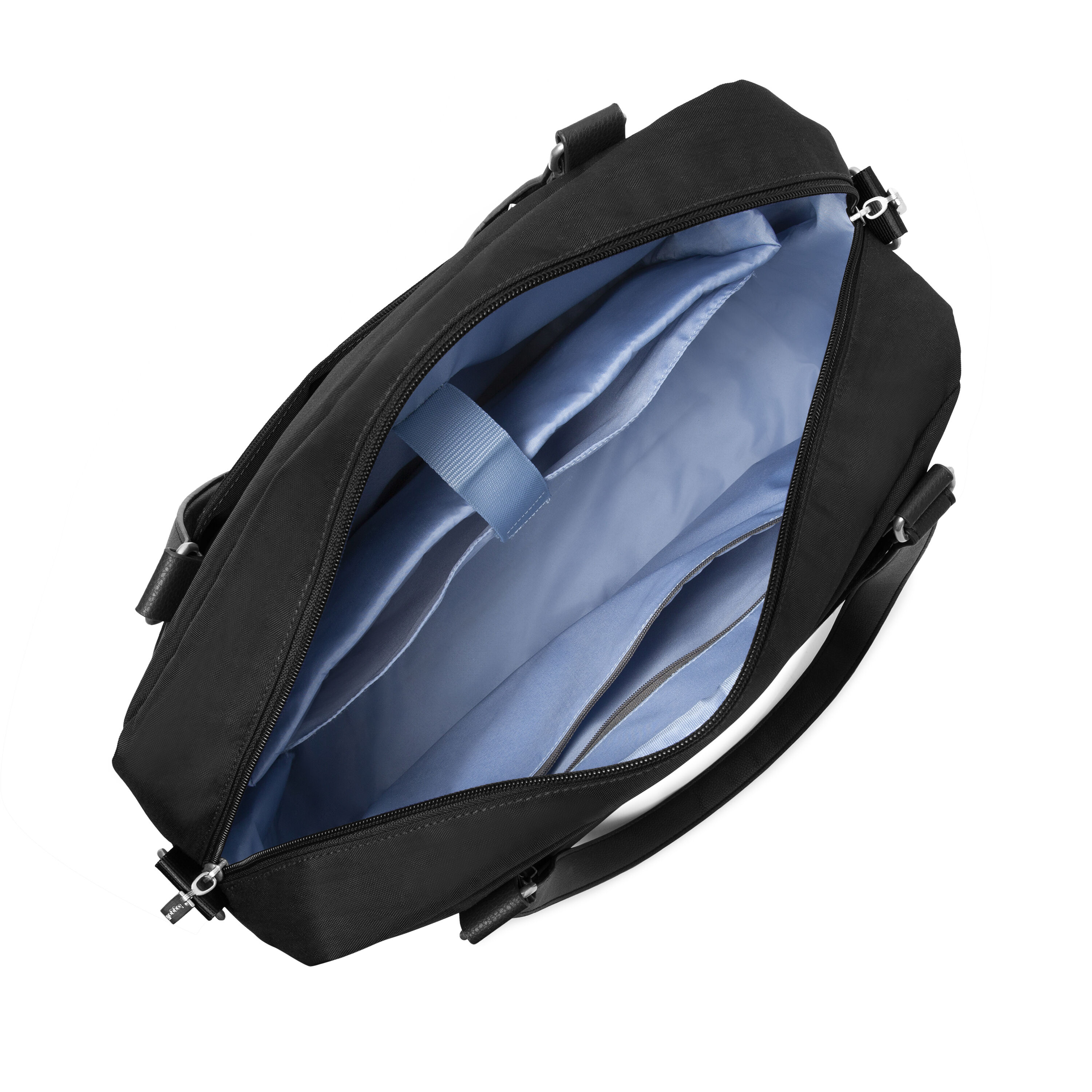 Overnight Expandable Laptop Tote With RFID Phone Wristlet