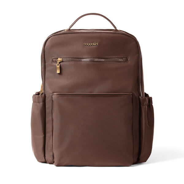 baggallini gadabout laptop backpack On The Go - Heather Grey Neoprene Made from water Baggallini Commuter Laptop Backpack