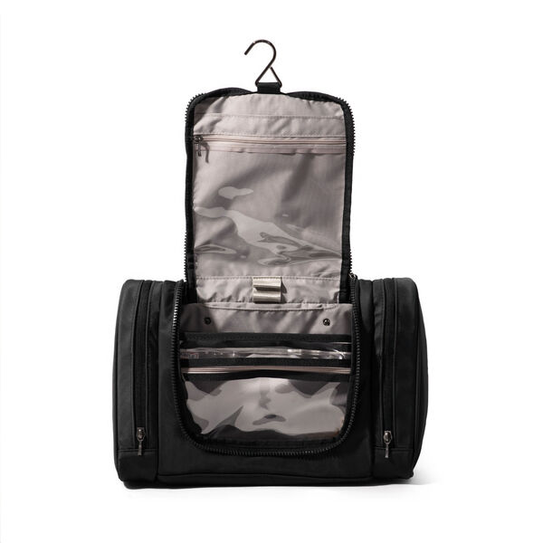 Deluxe Toiletry Kit | Baggallini in Black | Small Deluxe Toiletry Kit | Baggallini in Black | Small