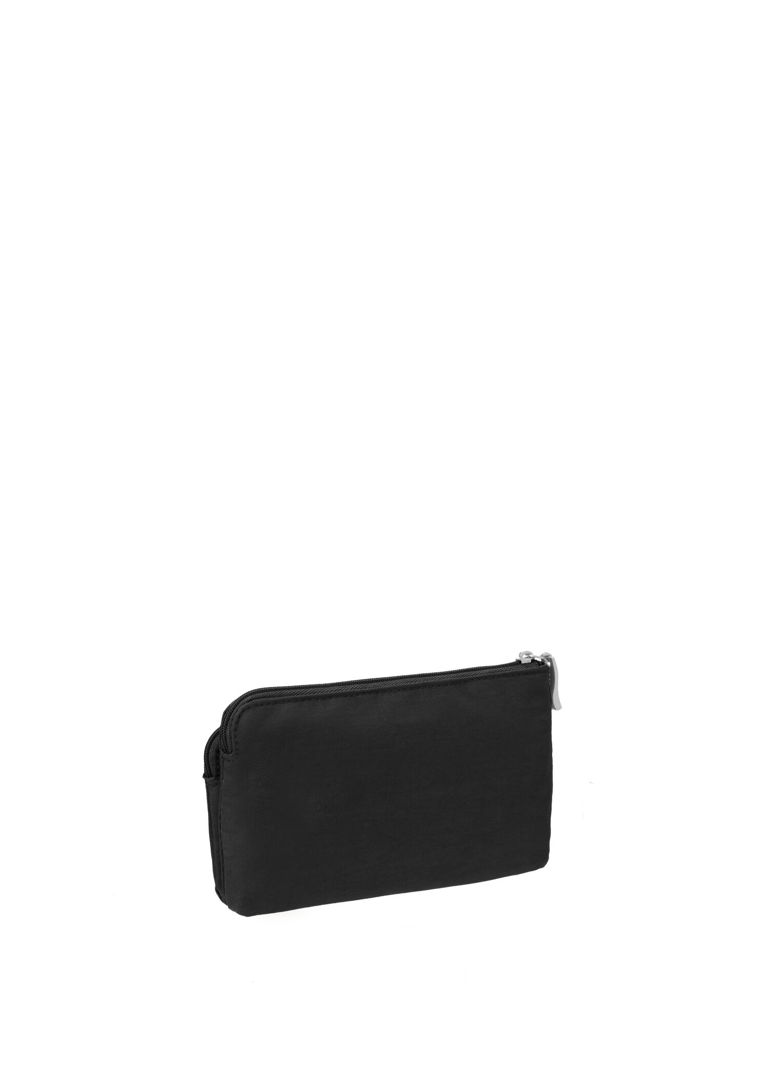 RFID Double Zip Wristlet
