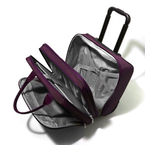 Baggallini 2 Wheel Tote - Mulberry Baggallini 2 Wheel Tote - Mulberry