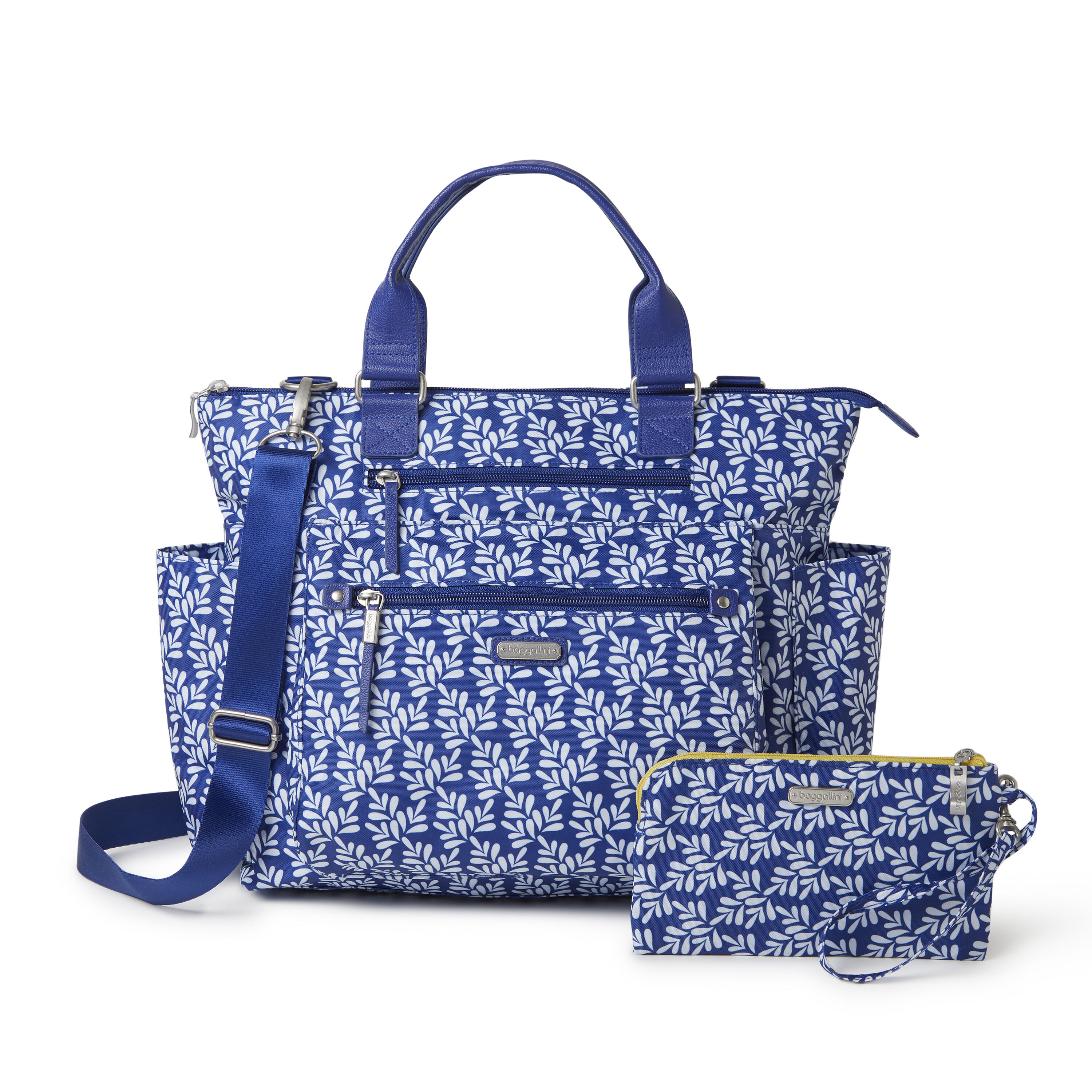 3-In-1 Convertible Backpack With RFID Phone Wristlet