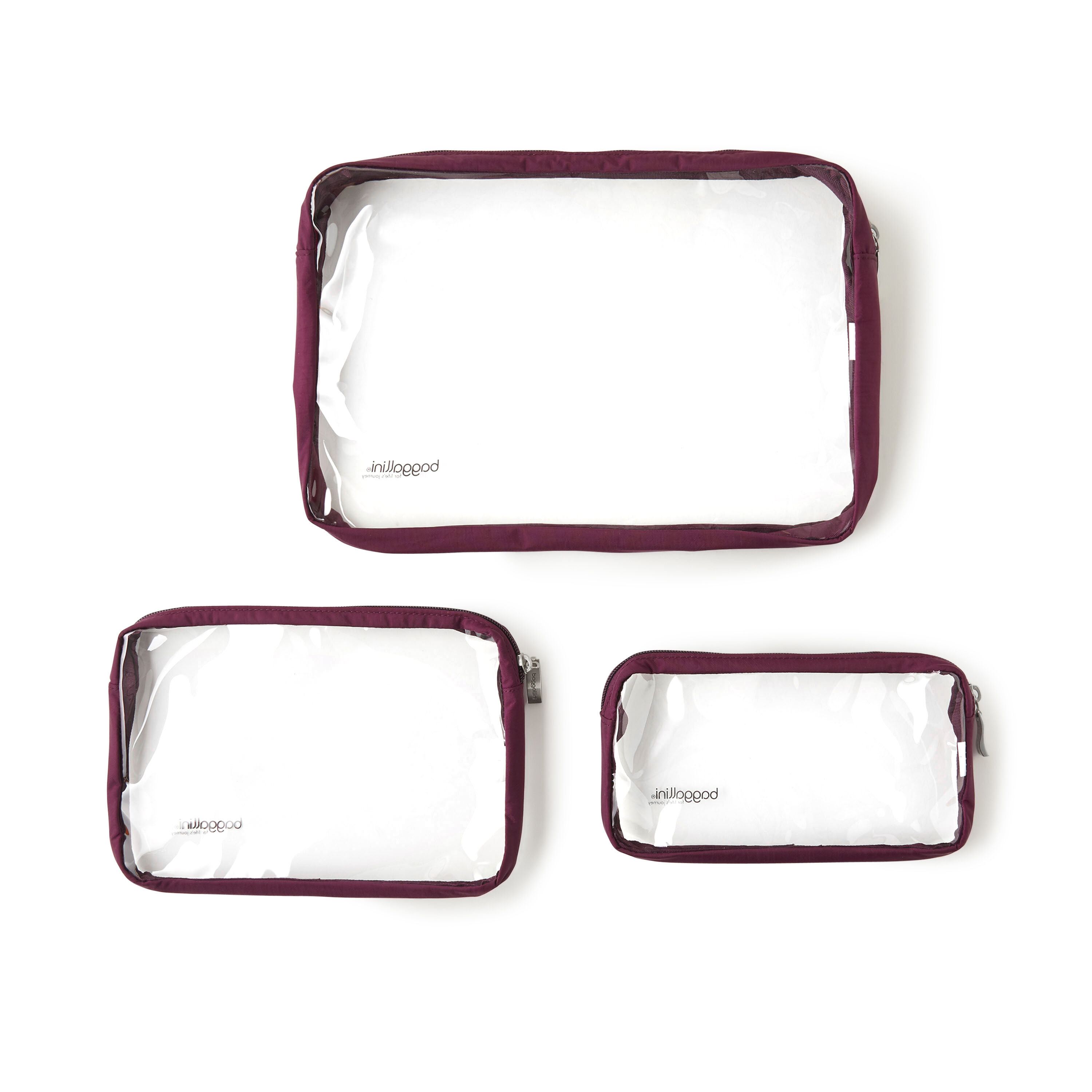 Clear Travel Pouches