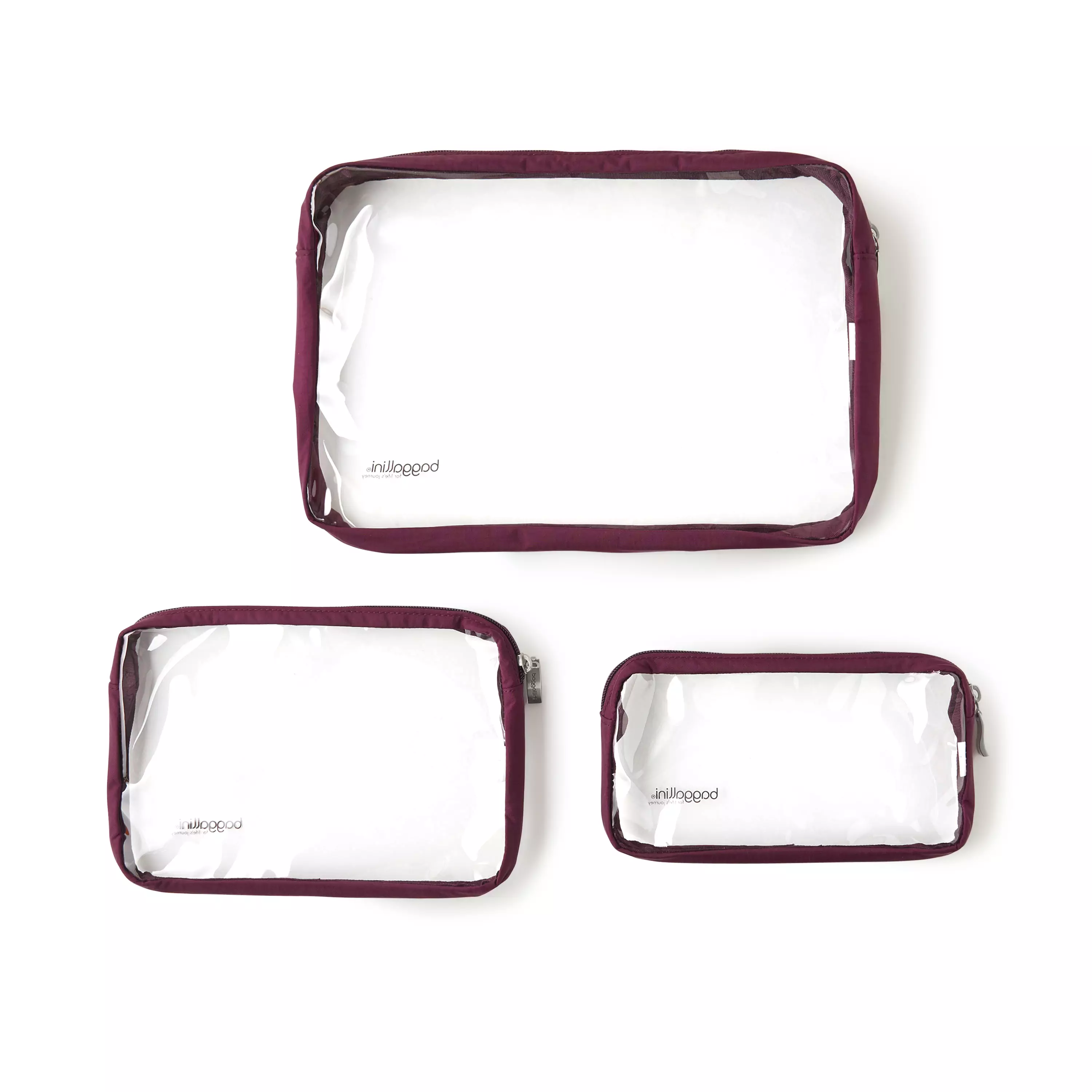 Clear Travel Pouches