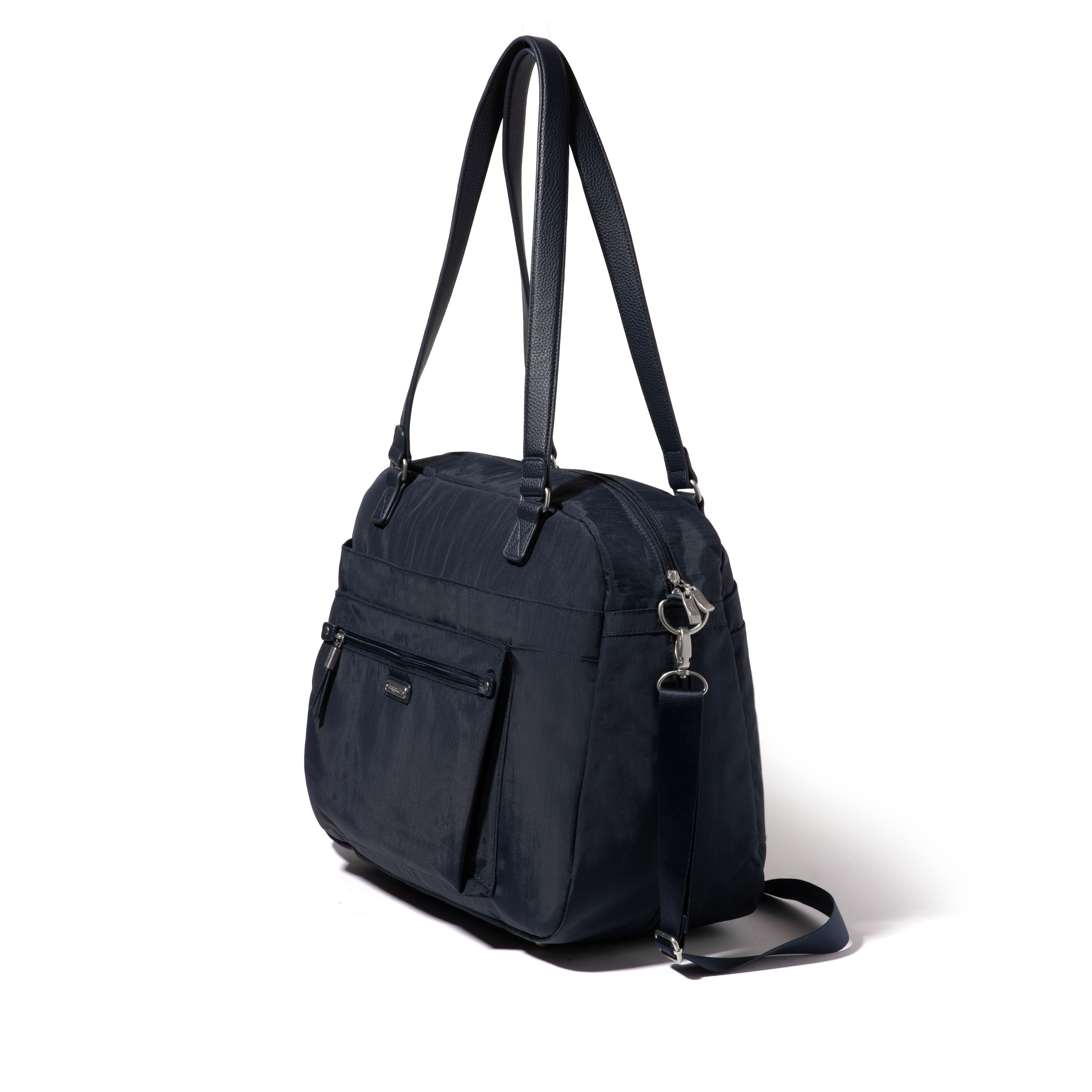 Overnight Expandable Laptop Tote With RFID Phone Wristlet