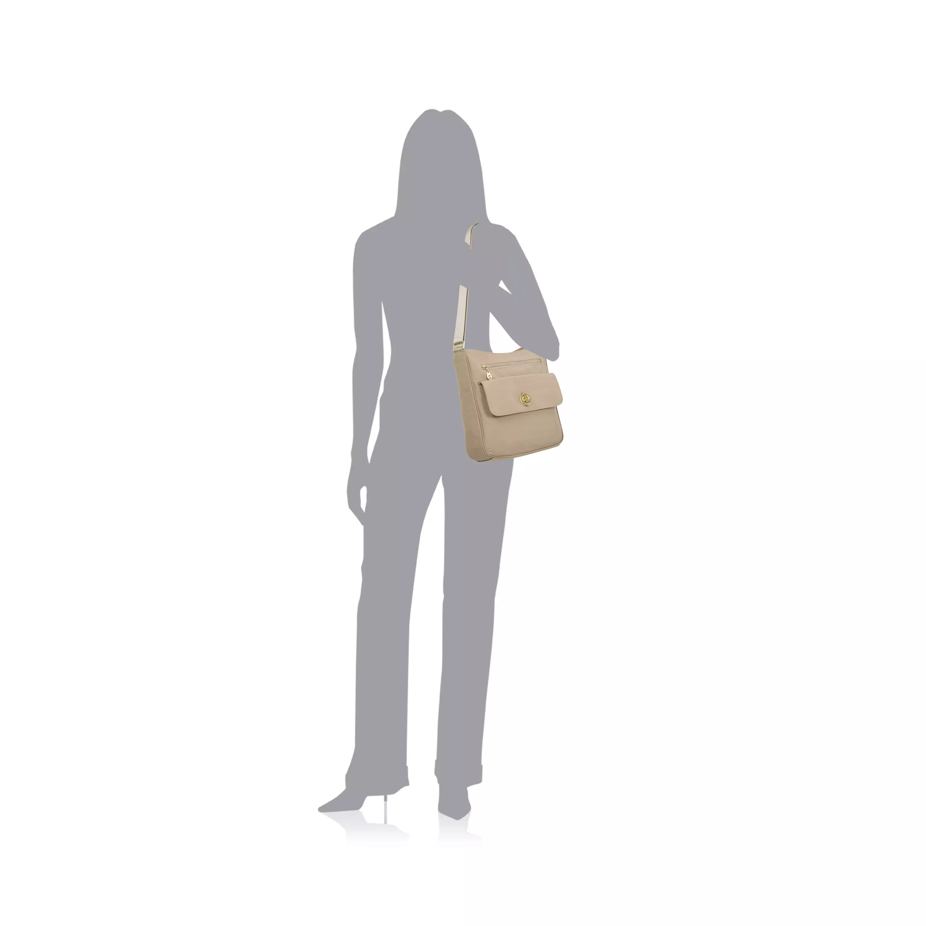 Antalya Top Zip Flap Crossbody Bag