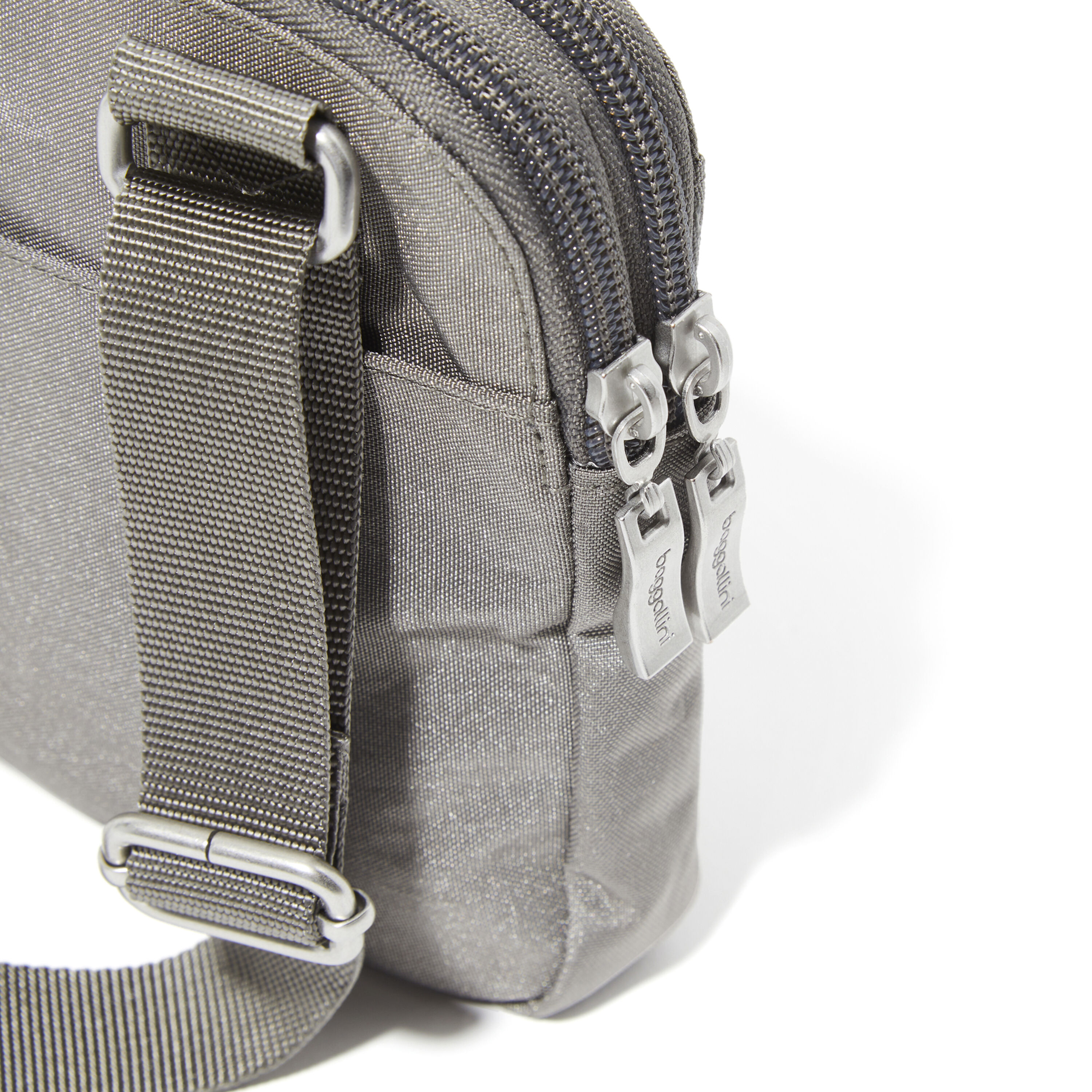 Double Zip Medium Crossbody