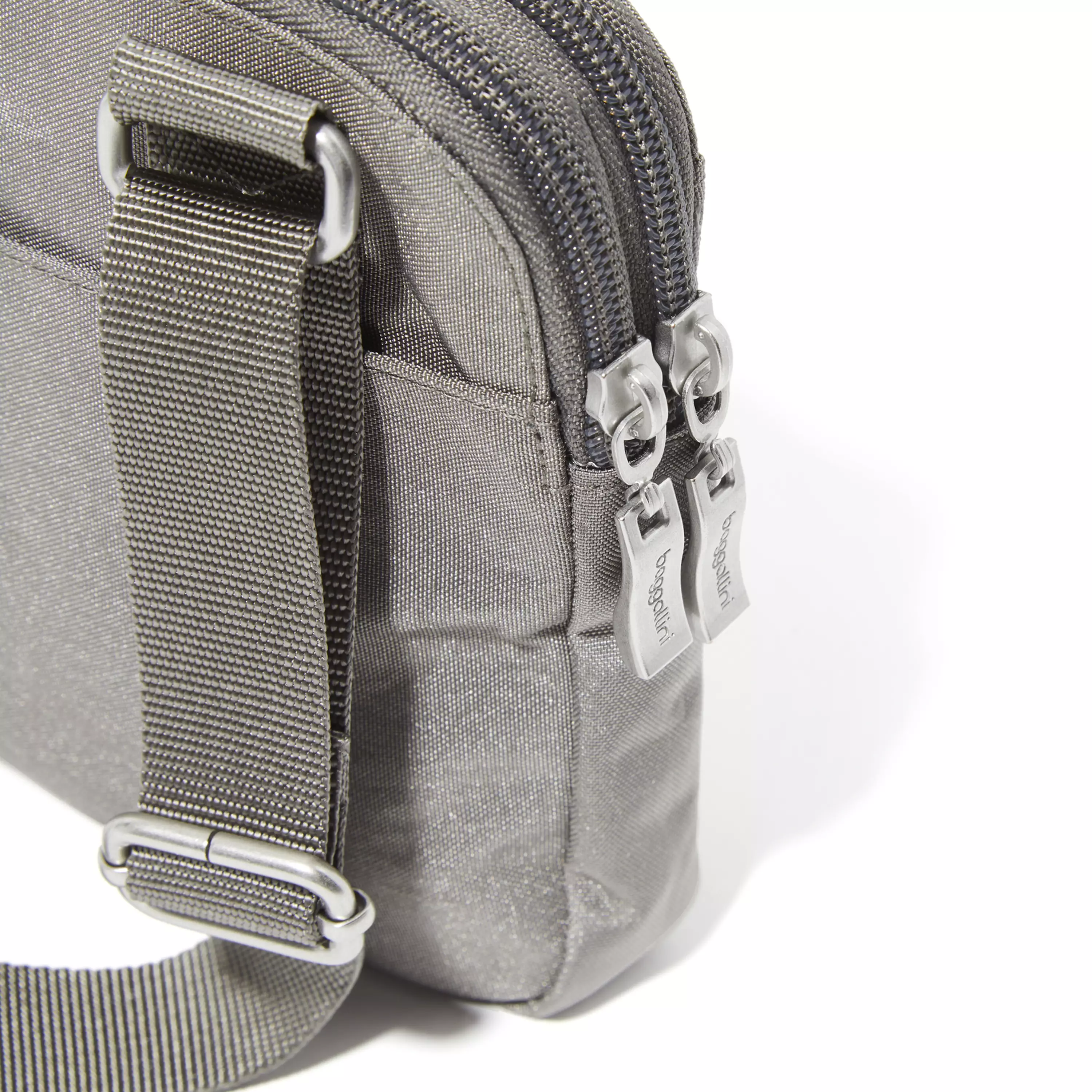 Double Zip Medium Crossbody