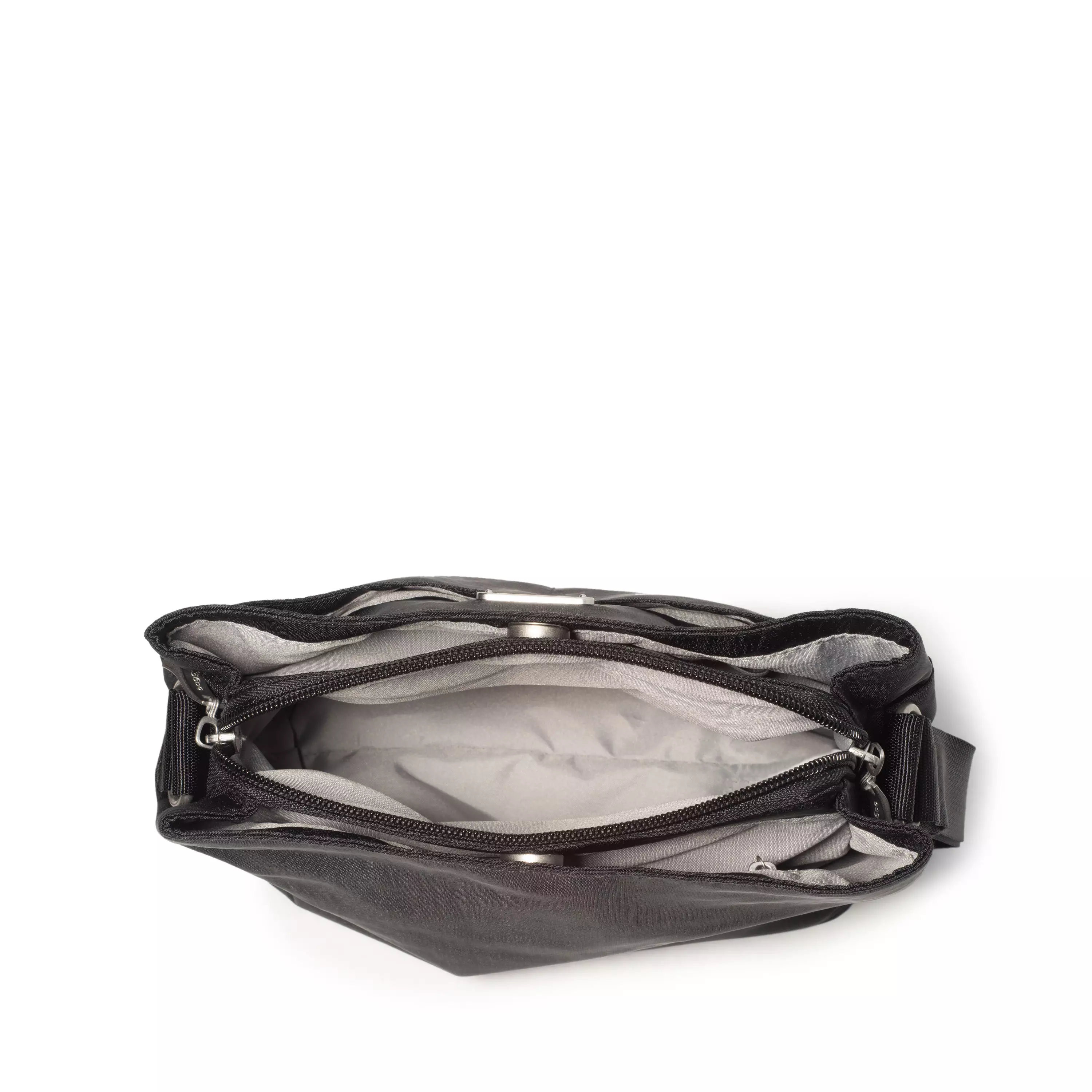 Triple Compartment Crossbody Bag