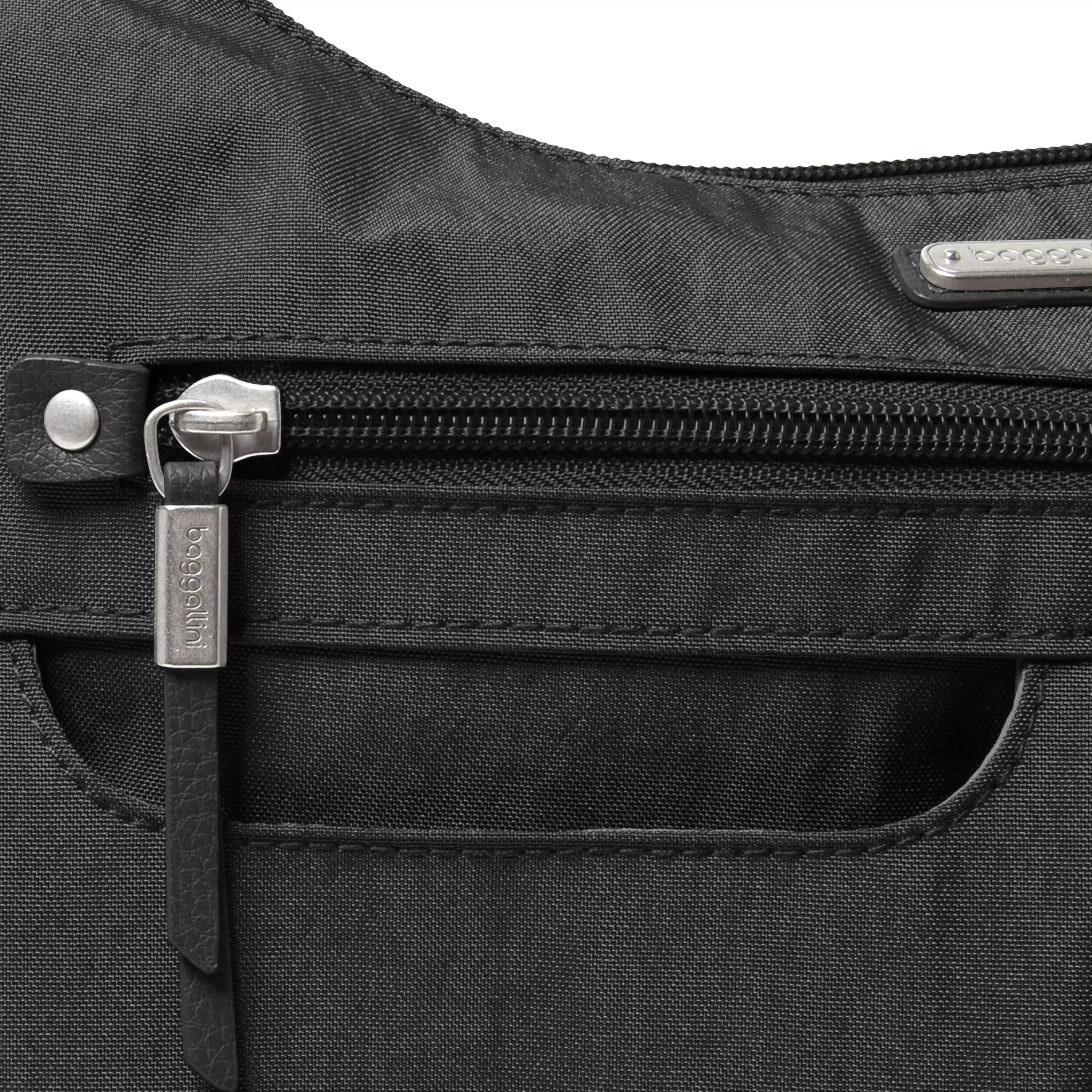 Anywhere Large Hobo Tote With RFID Phone Wristlet