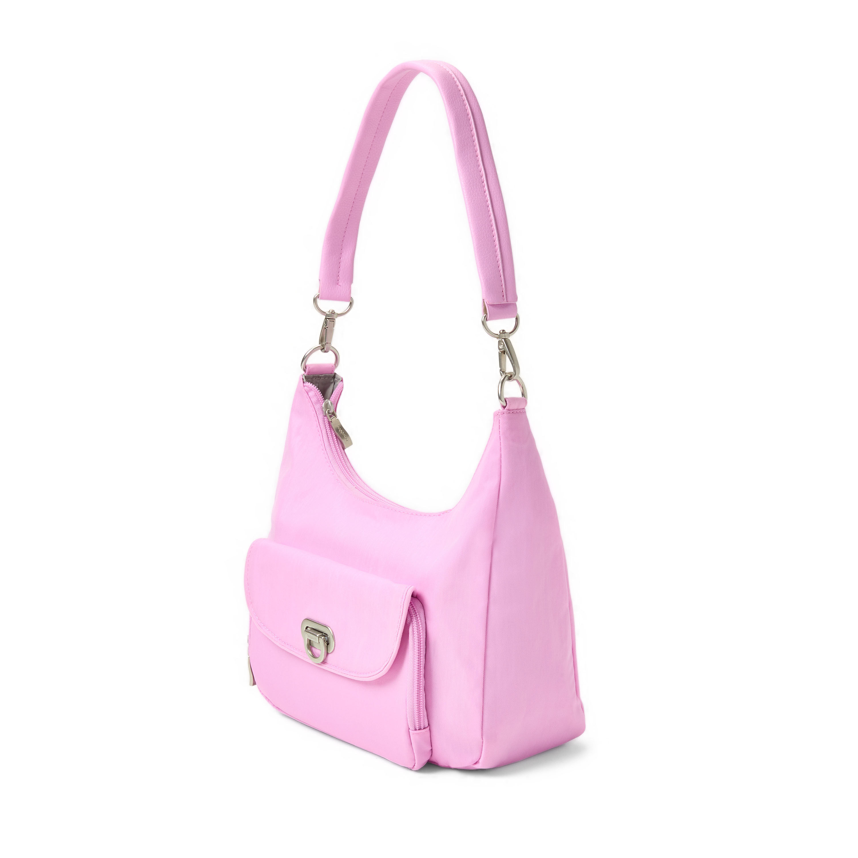 Coastal Flip Lock Half Moon Bag