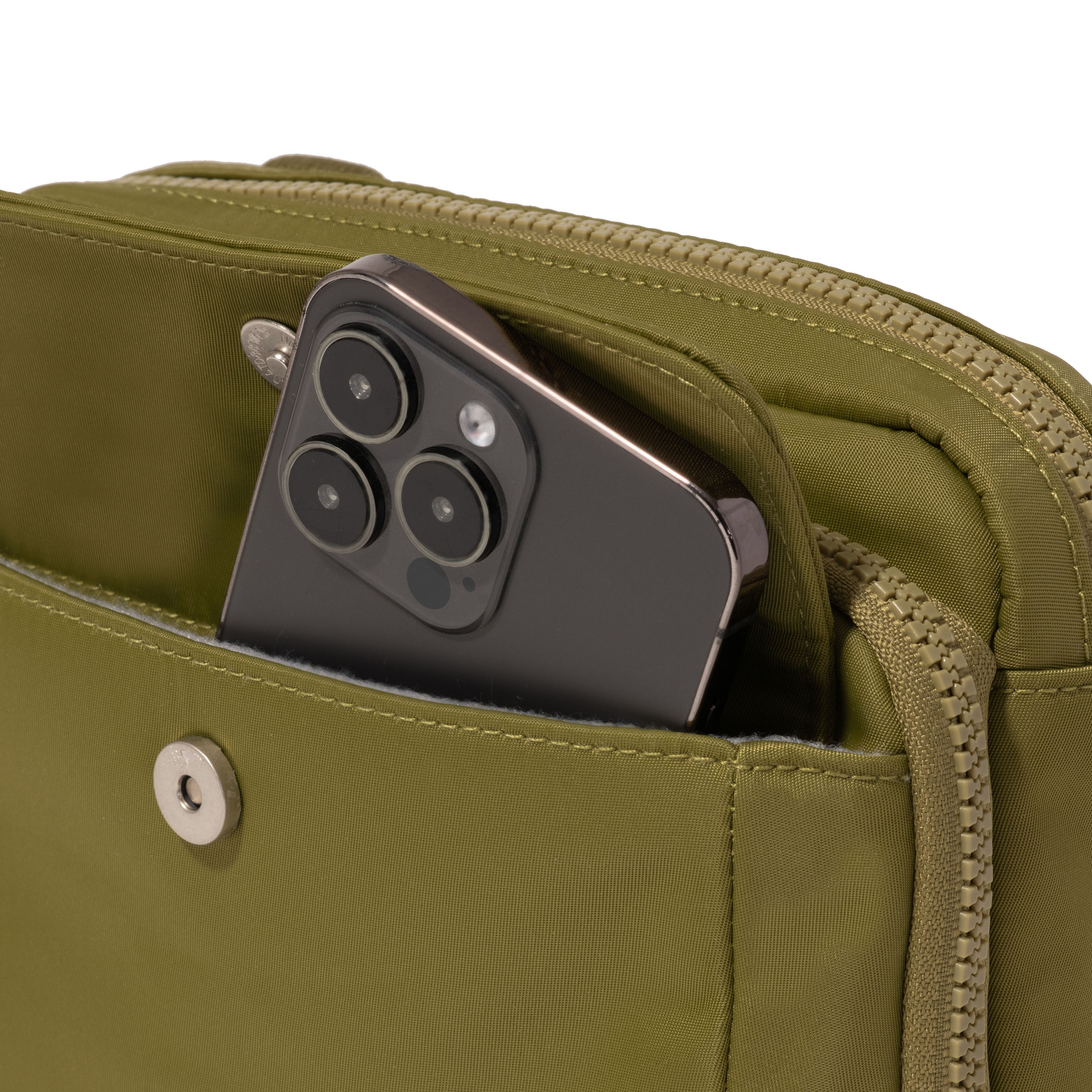 Modern Double Zip Crossbody