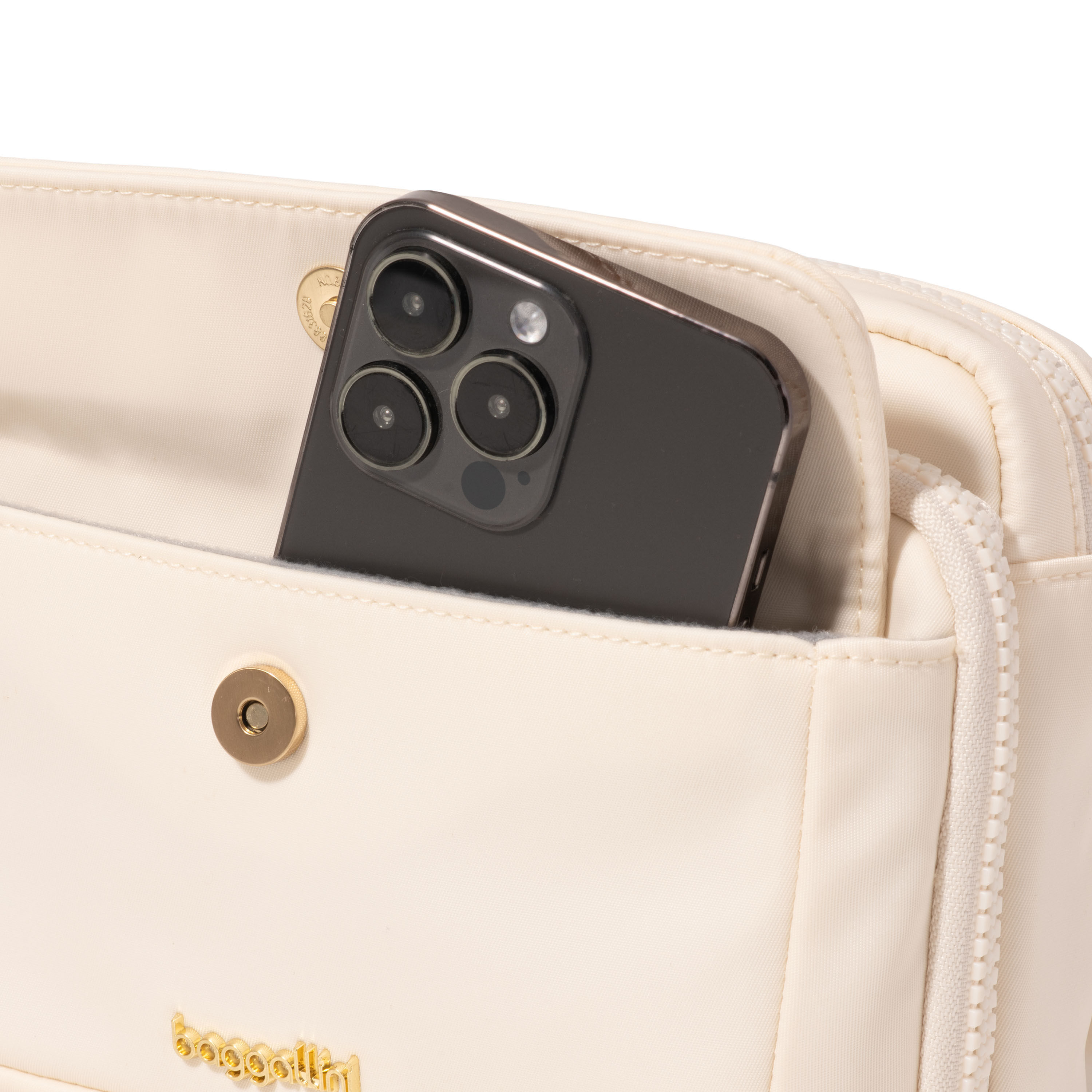 Modern Double Zip Crossbody