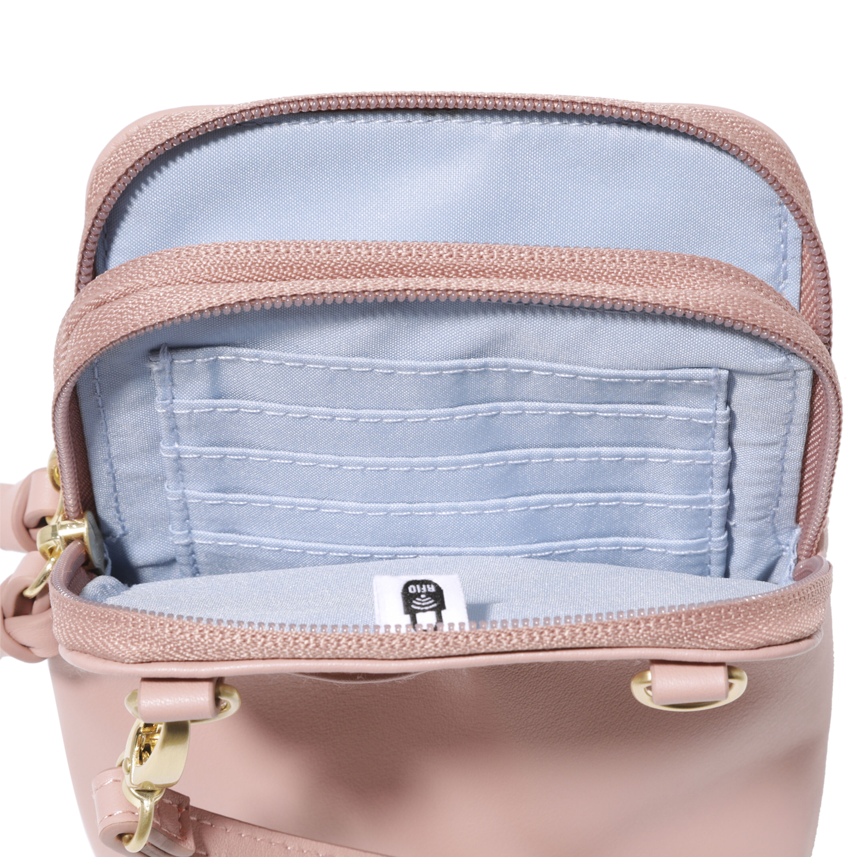 Take Two RFID Bryant Crossbody In Vegan Leather