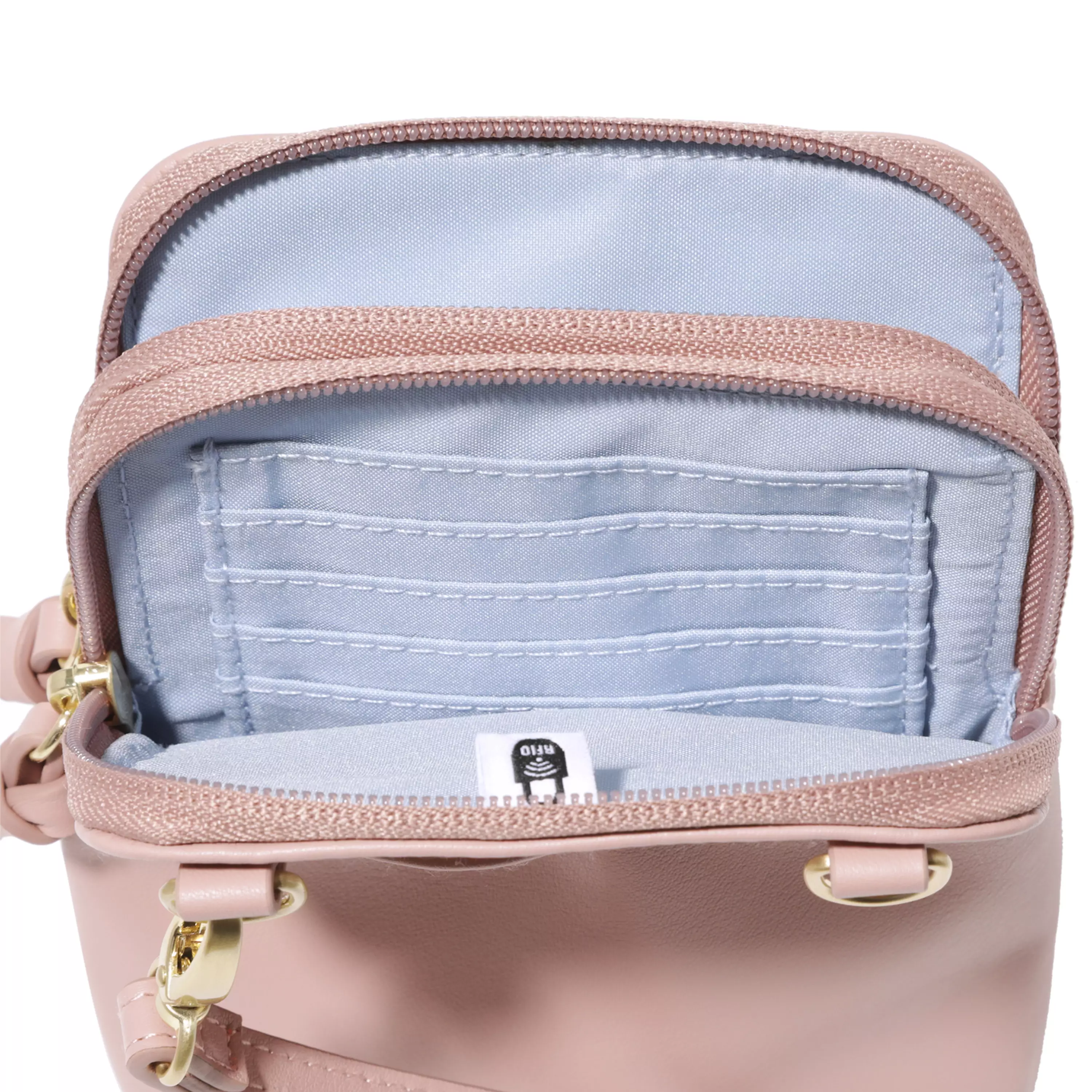 Take Two RFID Bryant Crossbody In Vegan Leather