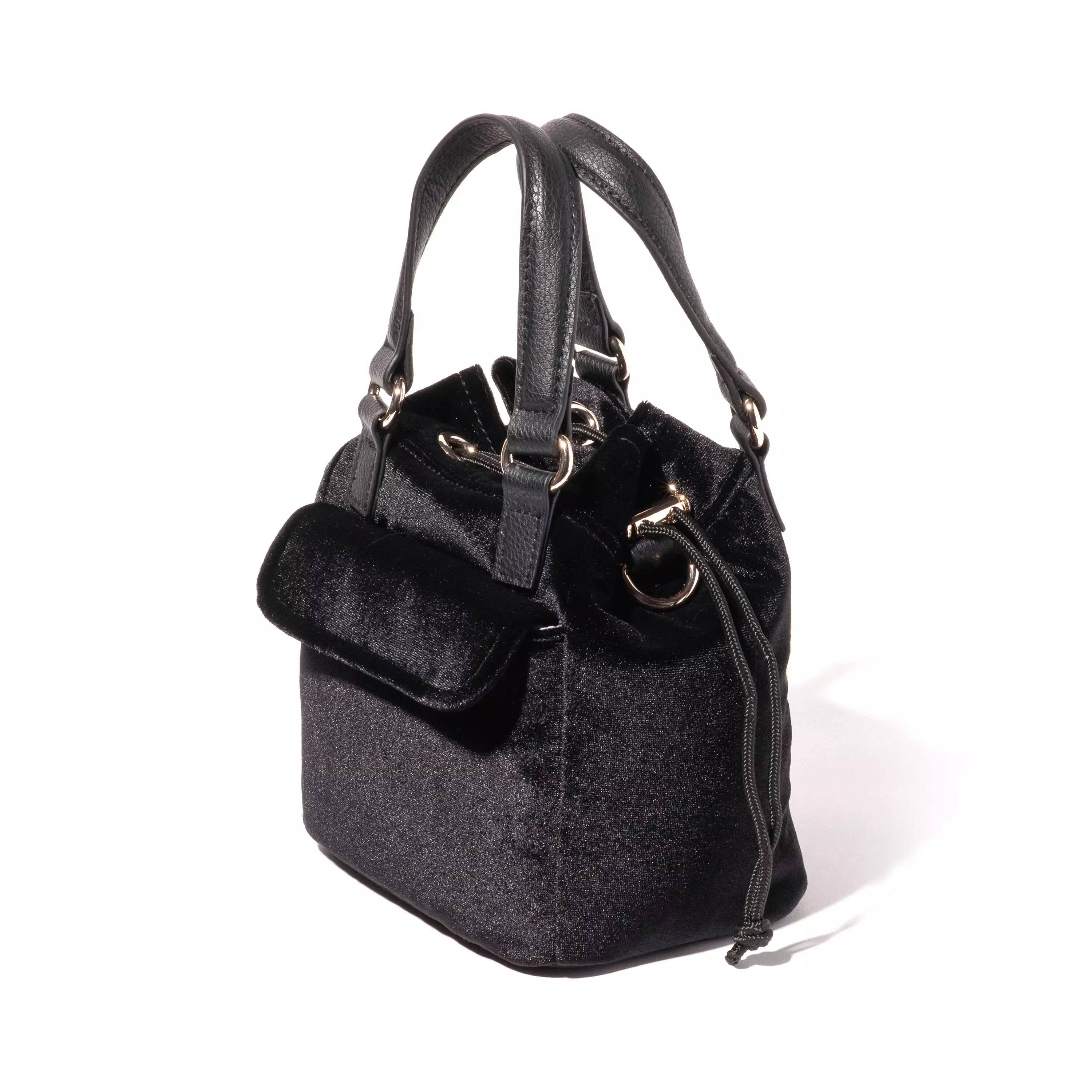 Drawstring Nano Crossbody