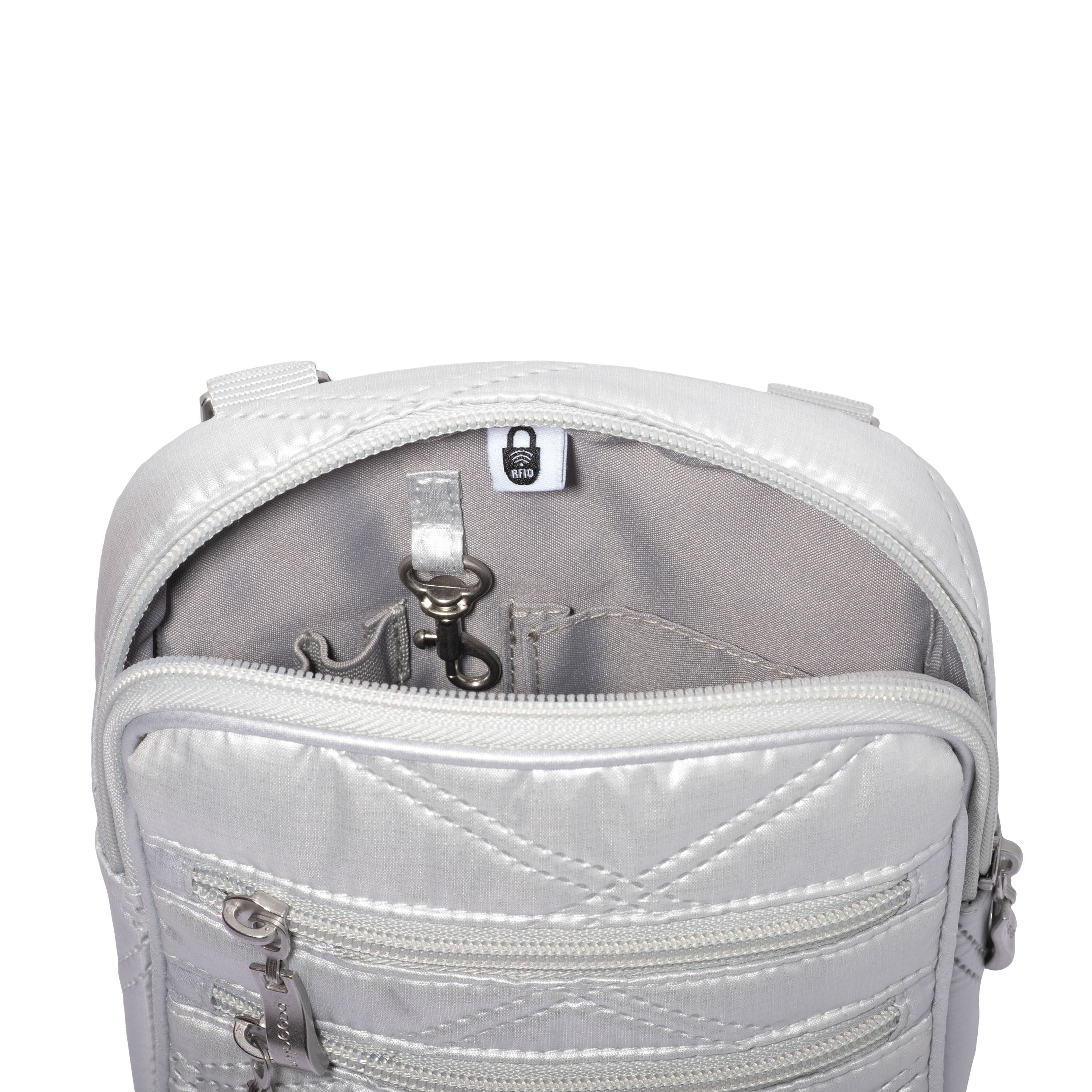 RFID Journey Crossbody Bag