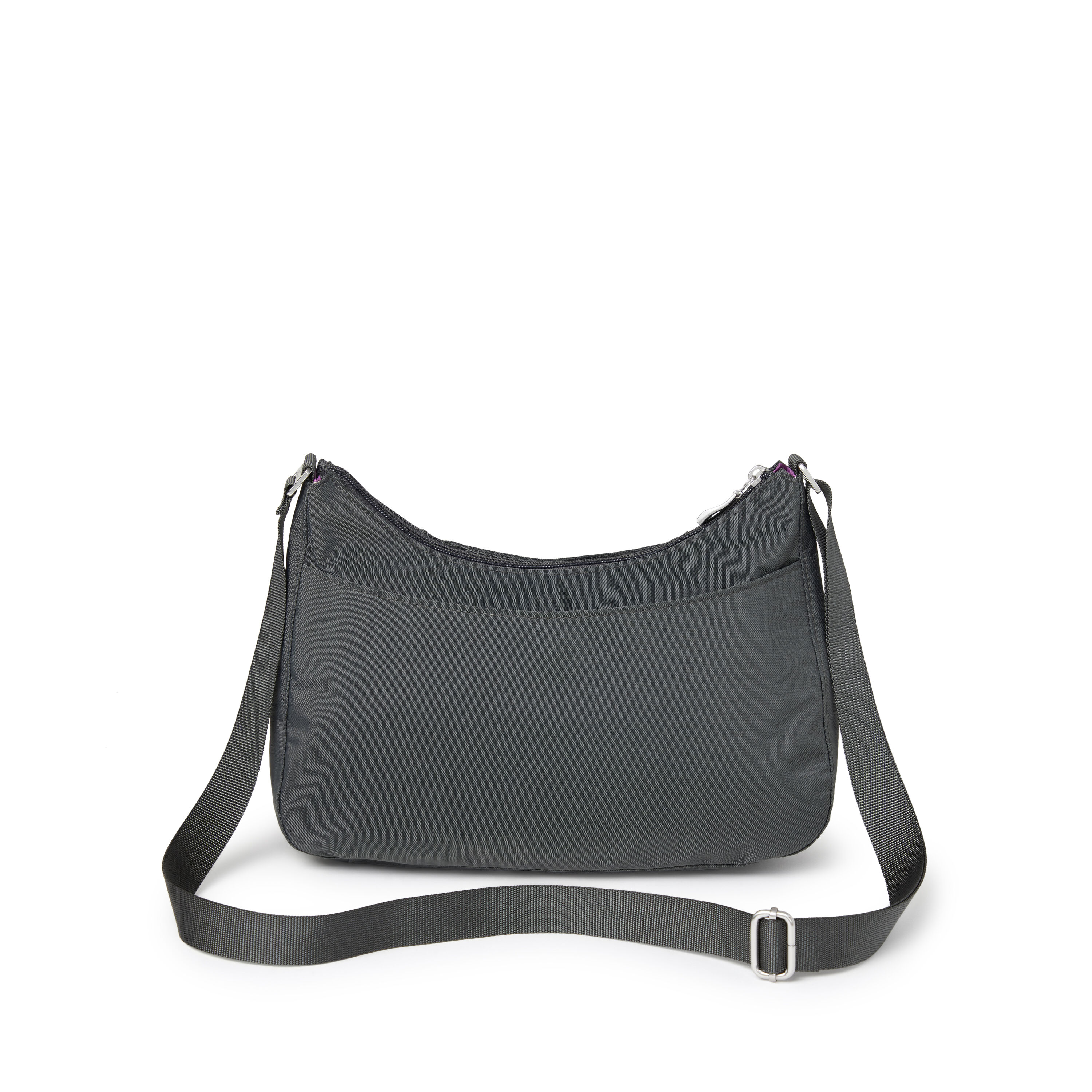 Slim Crossbody Hobo With Rfid