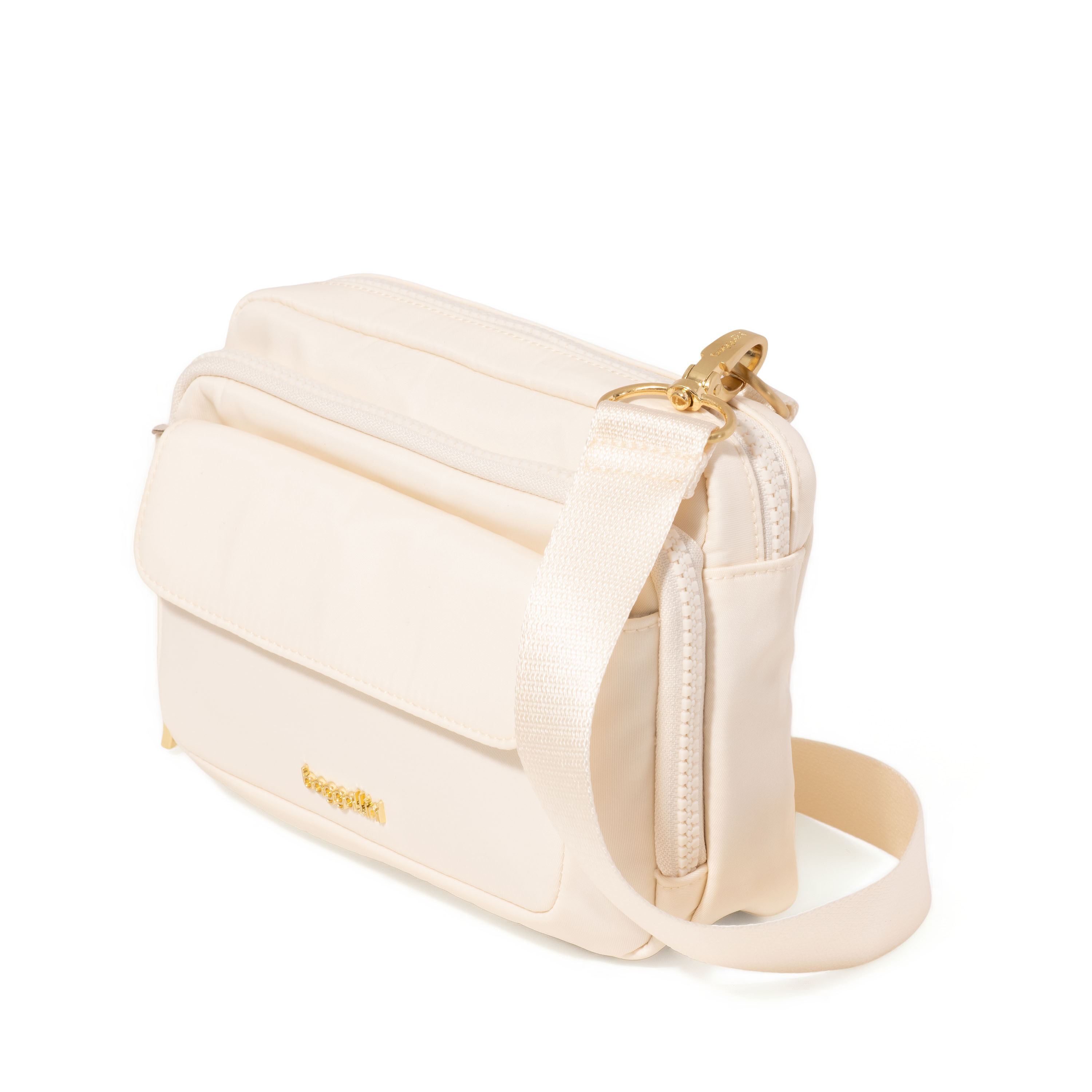 Modern Double Zip Crossbody