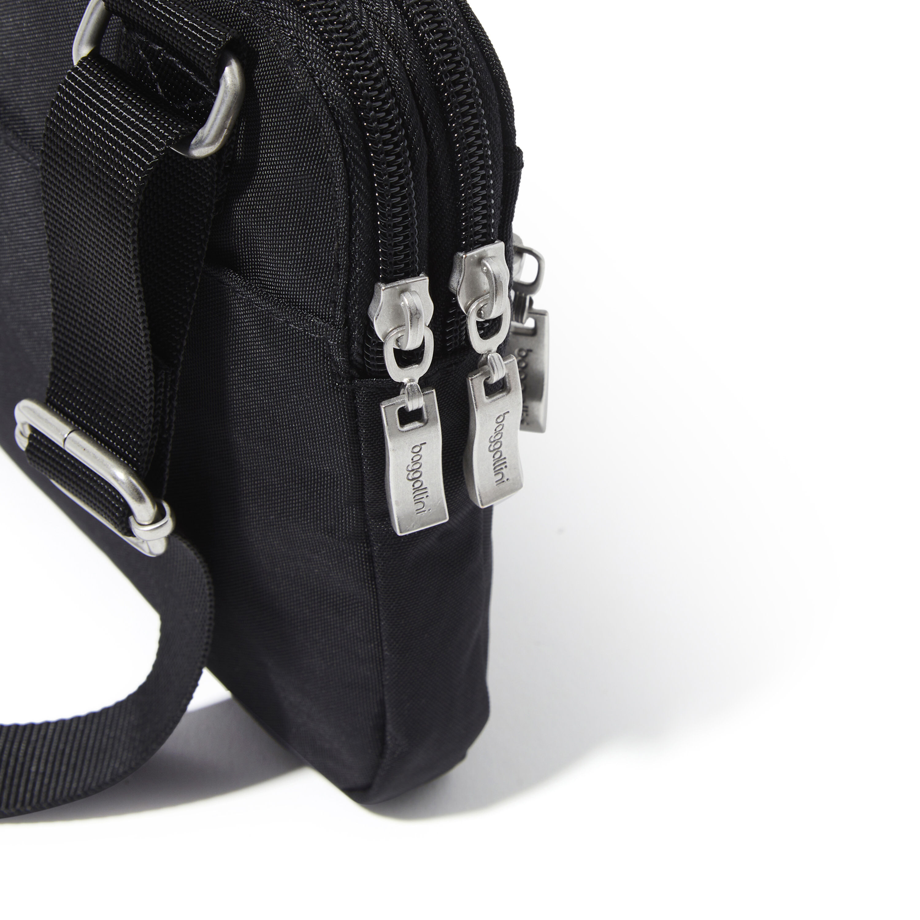 Double Zip Medium Crossbody